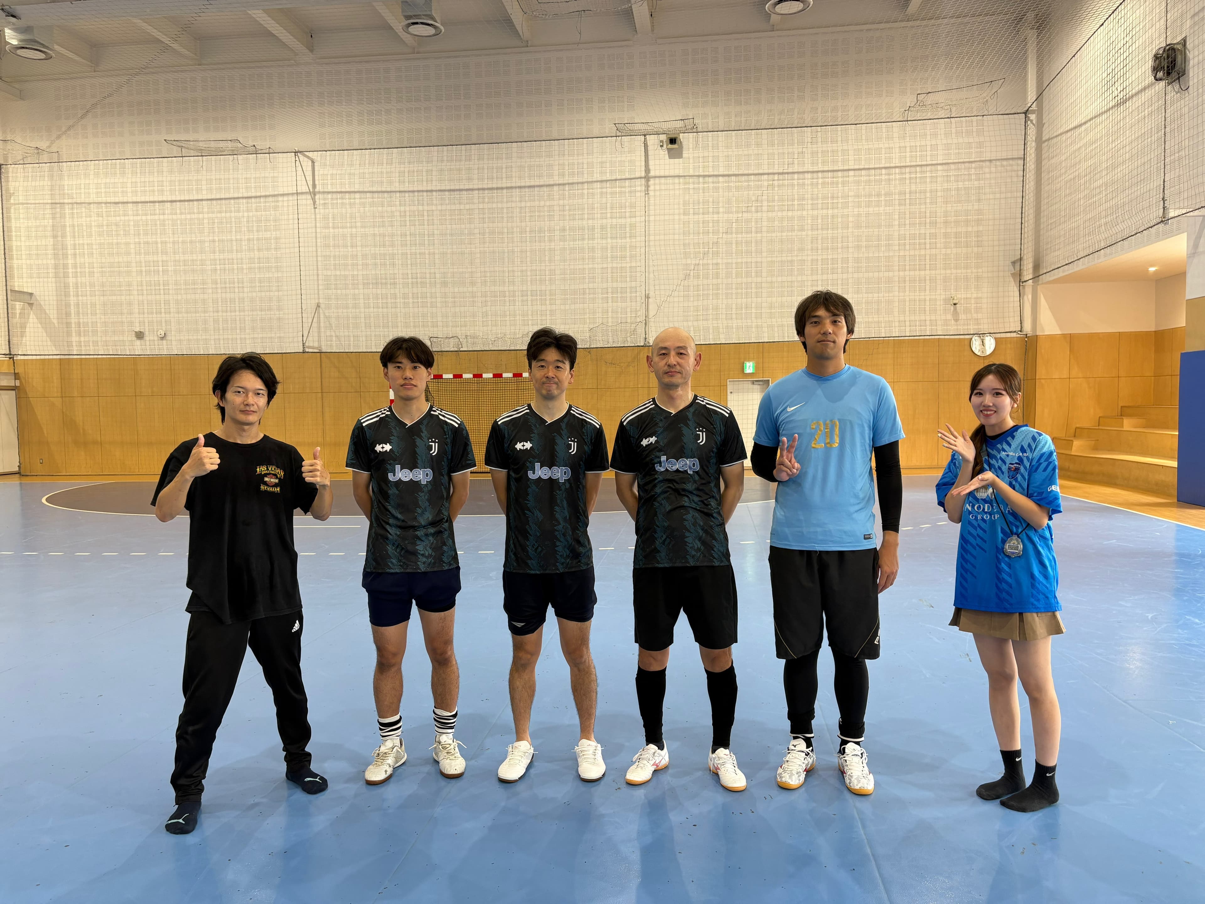 2025年9月27日 有明 BUDDYスポーツアリーナ1F フットサル 表彰