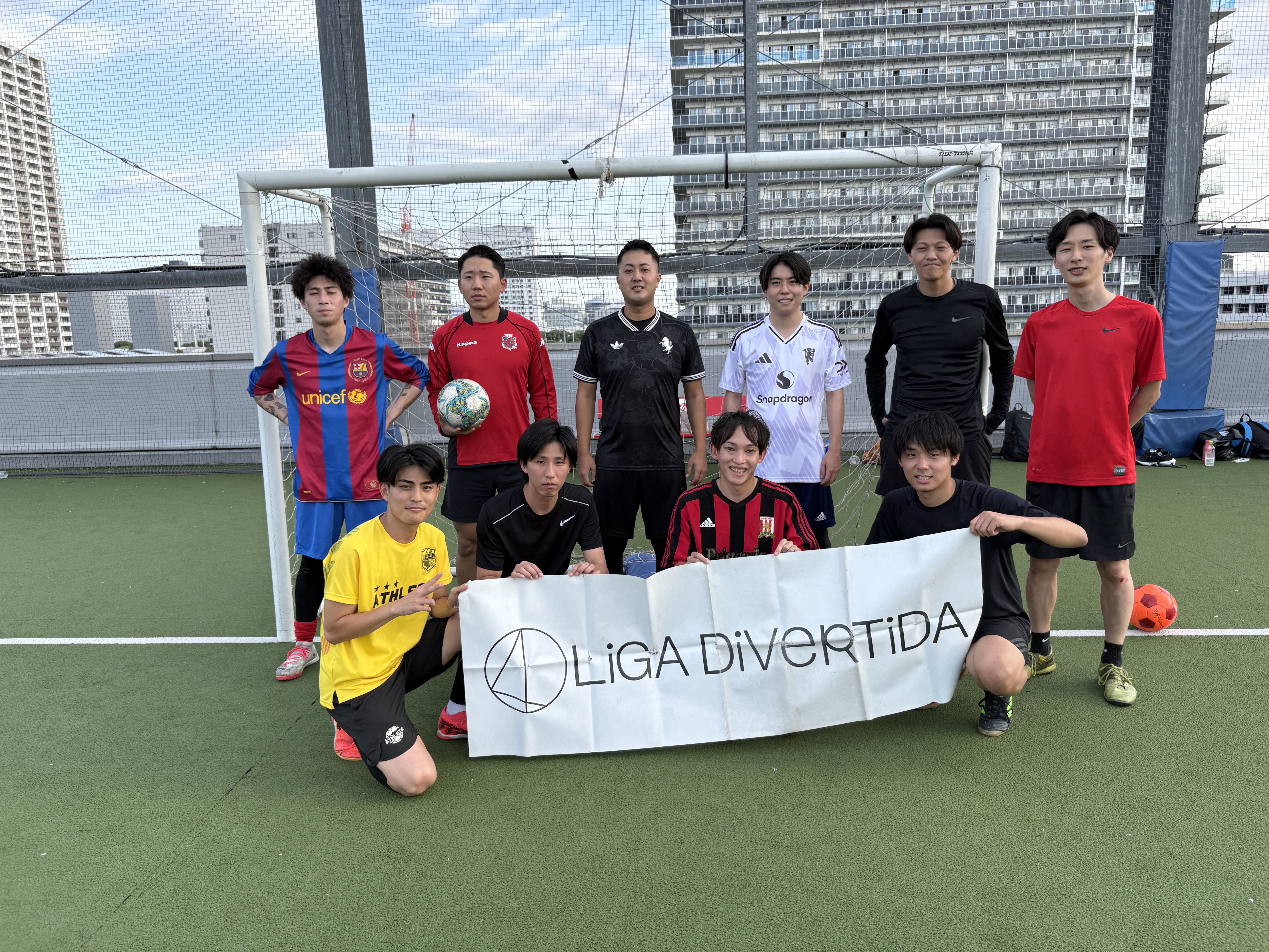 チームメッシ - 2025年9月27日 有明 BUDDYスポーツアリーナ 屋上人工芝コート