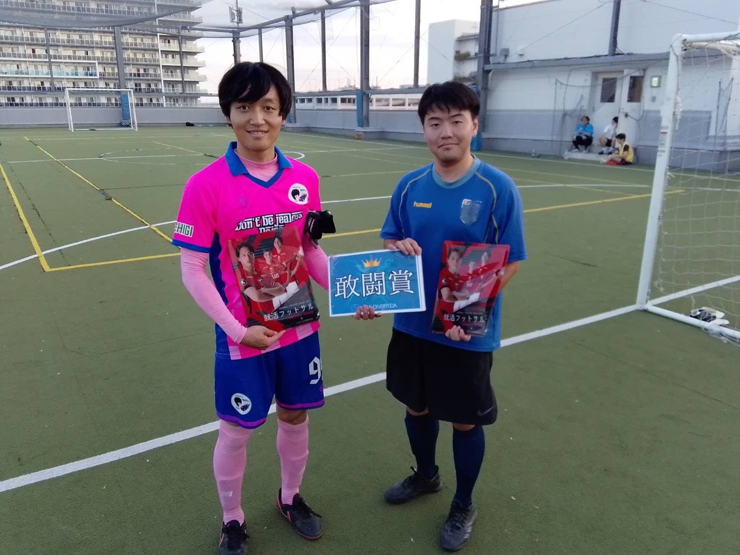 2025年9月27日 有明 BUDDYスポーツアリーナ 屋上人工芝コート フットサル 大会風景