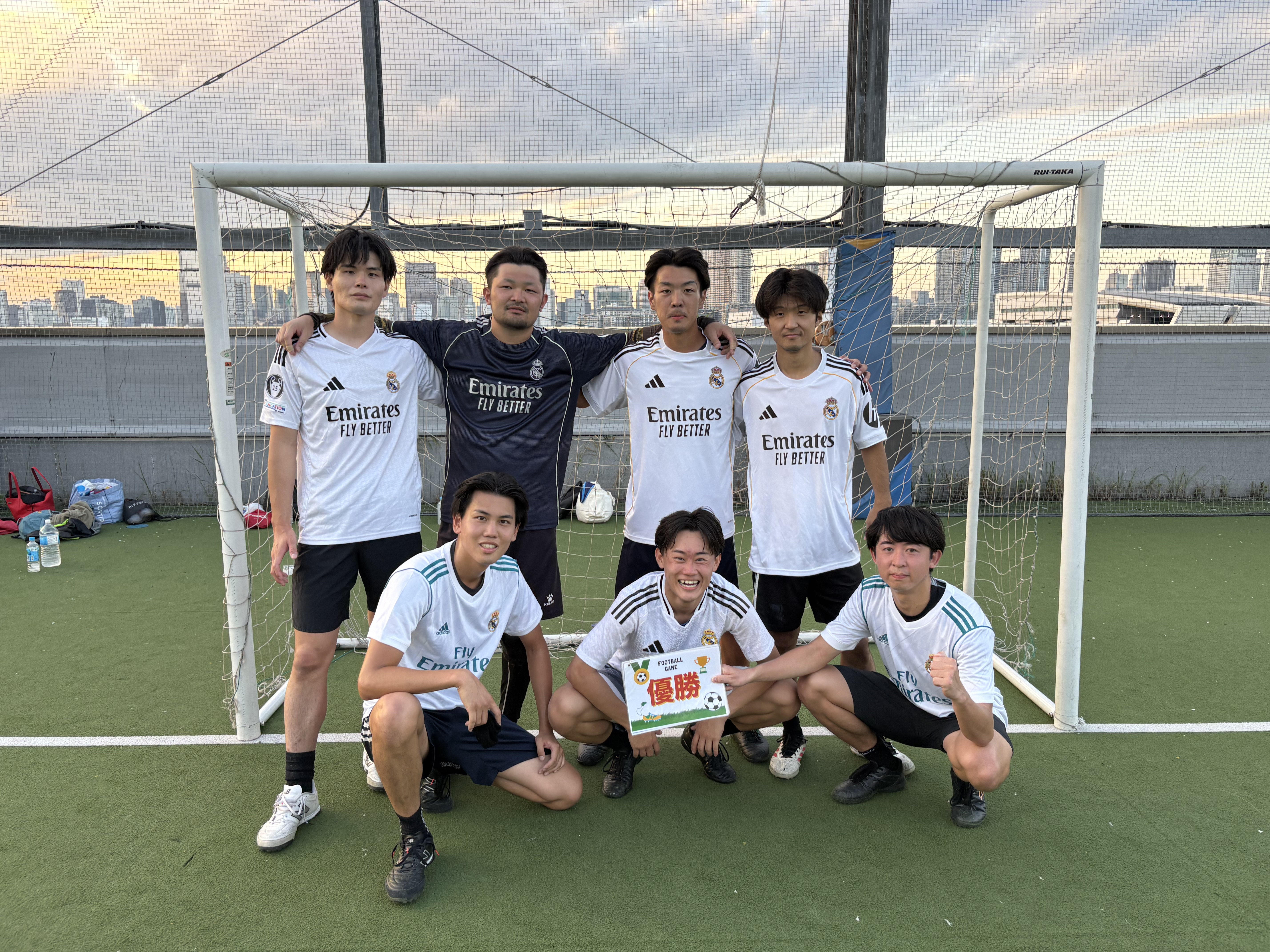 2025年9月27日 有明 BUDDYスポーツアリーナ 屋上人工芝コート フットサル 大会風景