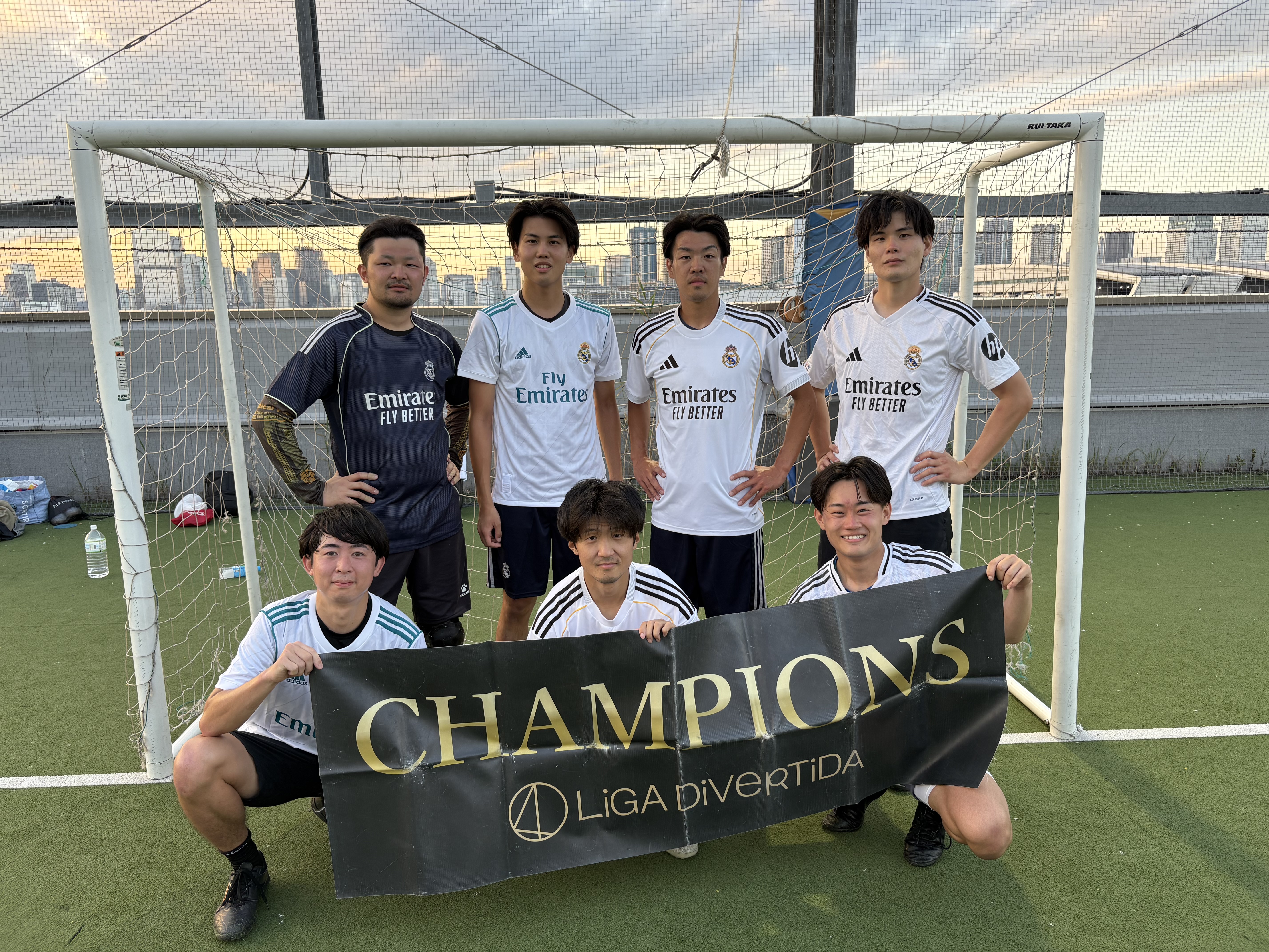 2025年9月27日 有明 BUDDYスポーツアリーナ 屋上人工芝コート フットサル 表彰