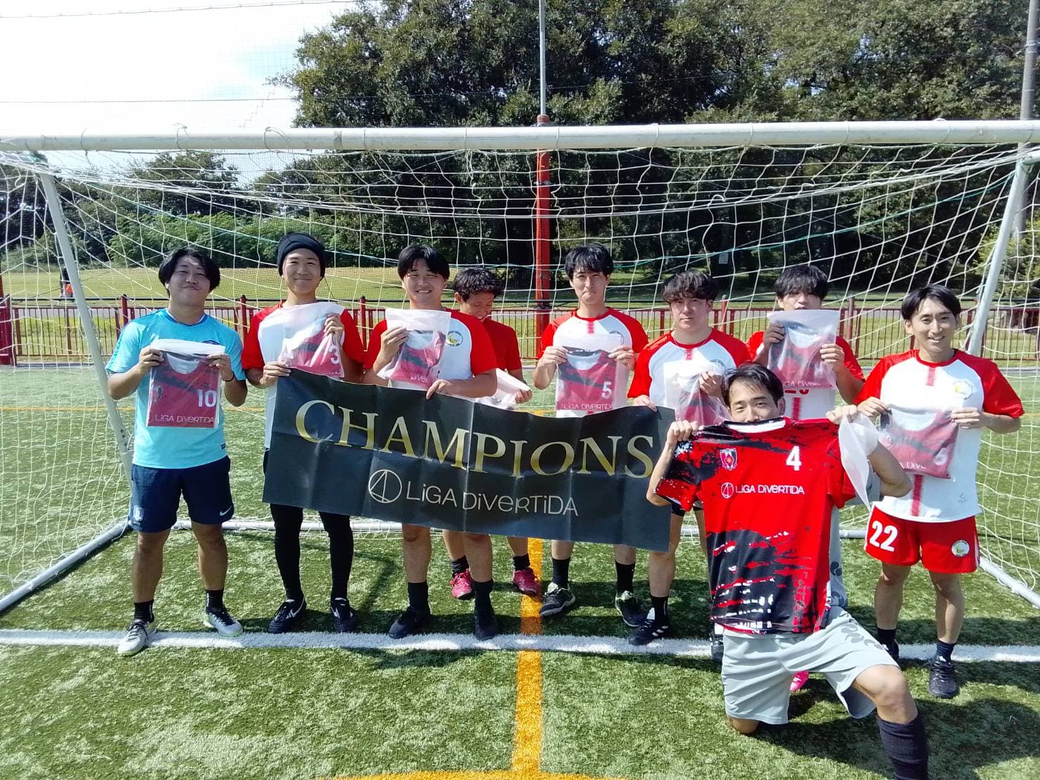 2025年9月27日 レッズランド・フットサルコート ソサイチ(7人制) 大会風景