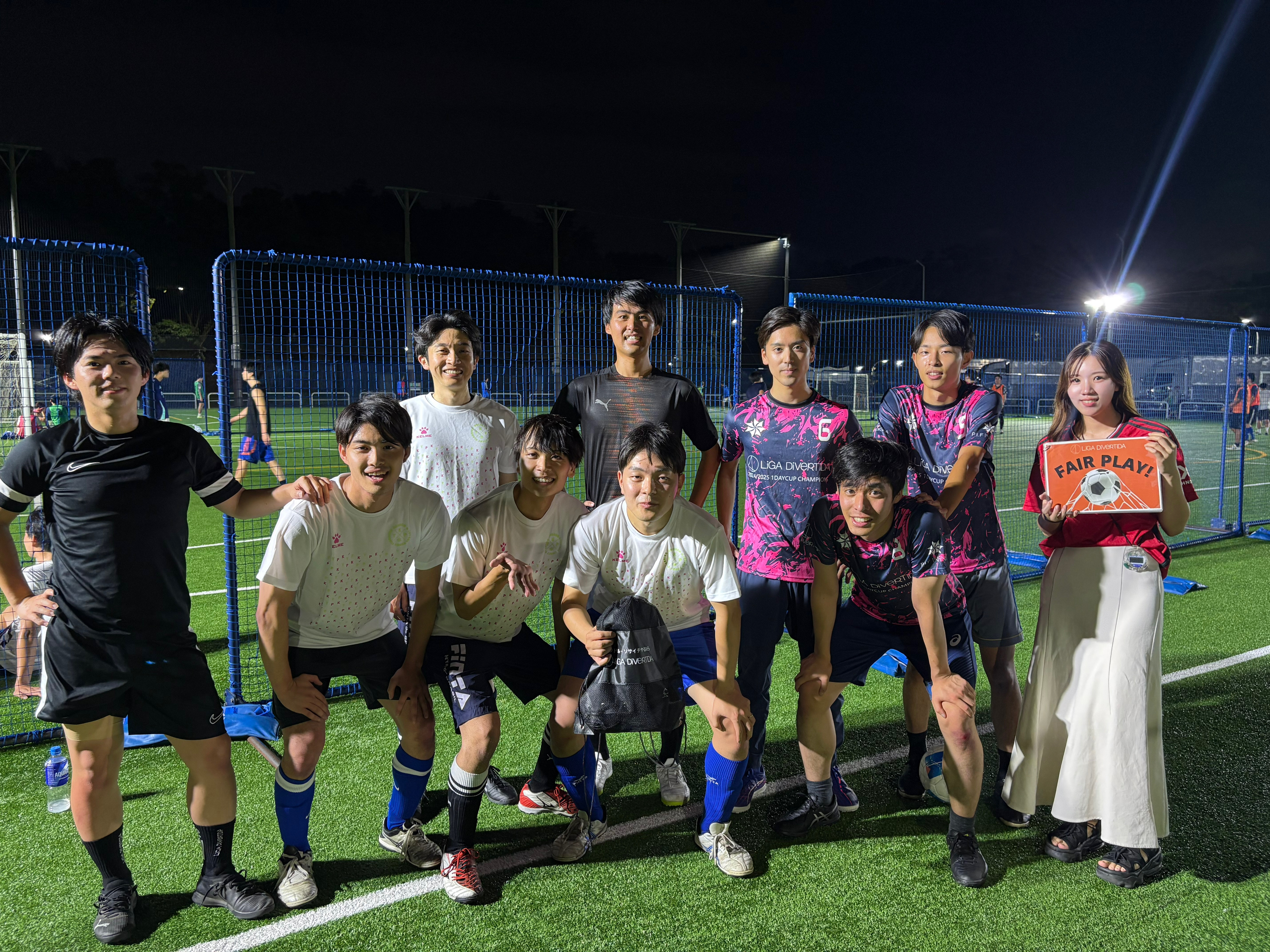 2025年9月28日 原宿 国立代々木競技場 フットサルコート フットサル 大会風景