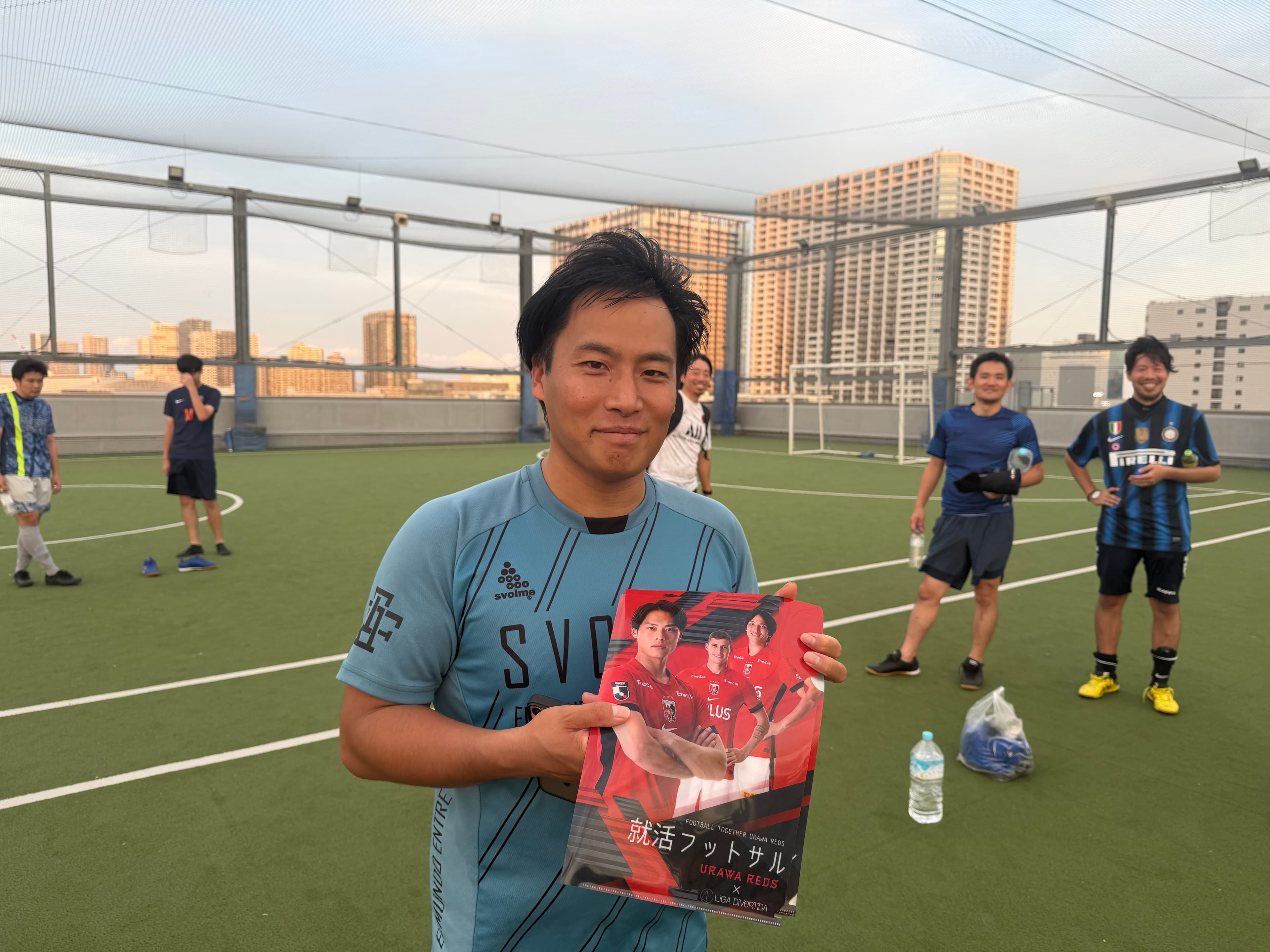 2025年9月28日 有明 BUDDYスポーツアリーナ 屋上人工芝コート フットサル 大会風景