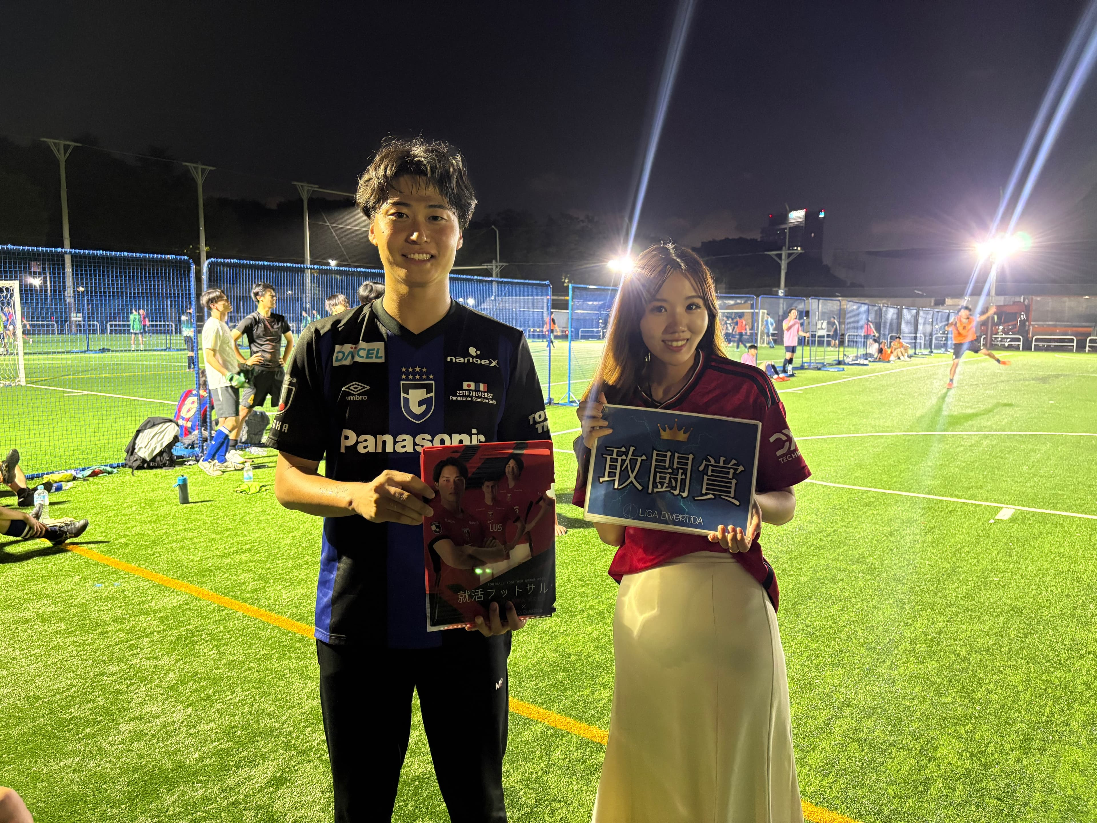 2025年9月28日 原宿 国立代々木競技場 フットサルコート フットサル 大会風景