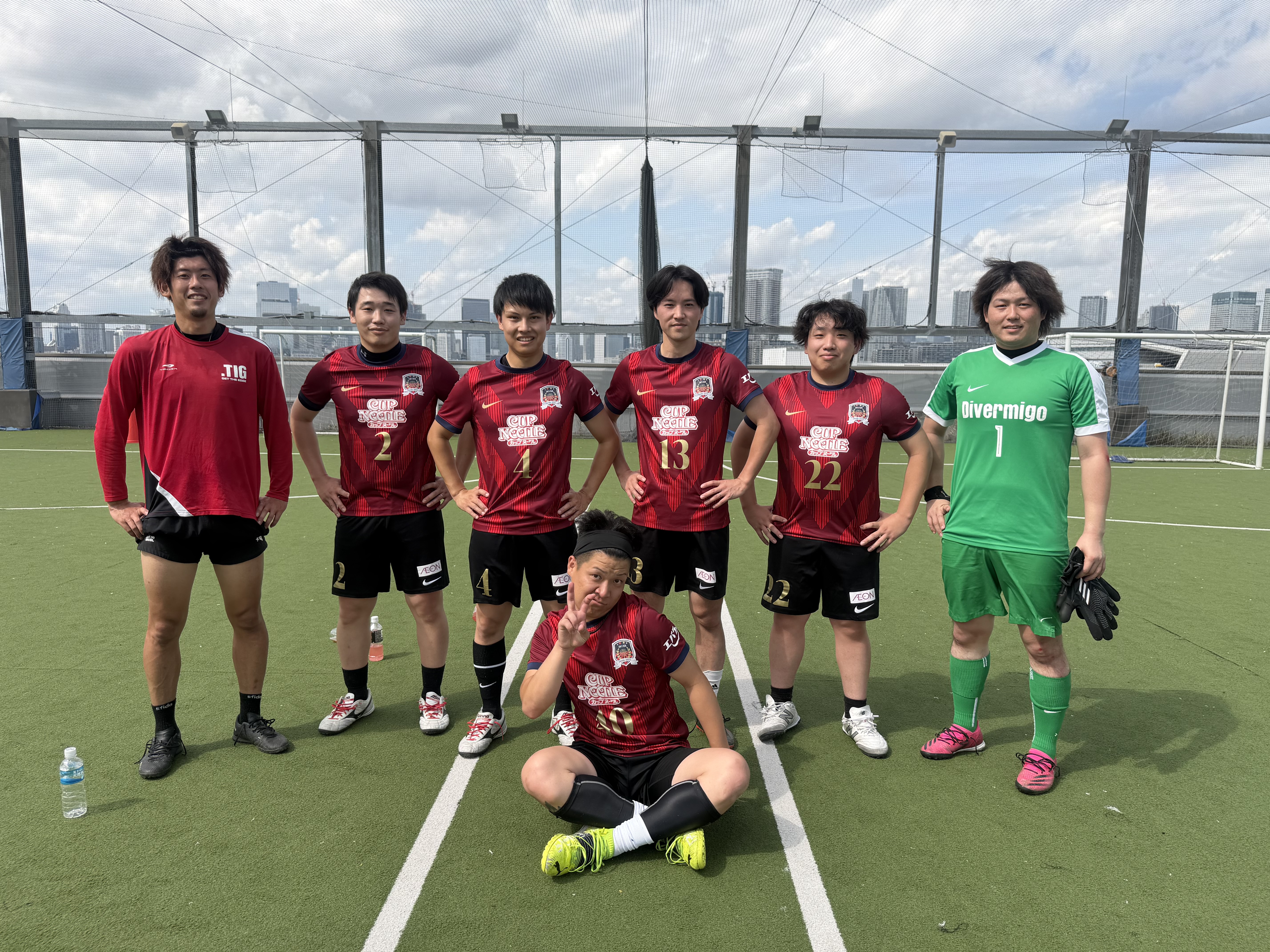 2025年9月28日 有明 BUDDYスポーツアリーナ 屋上人工芝コート フットサル 大会風景