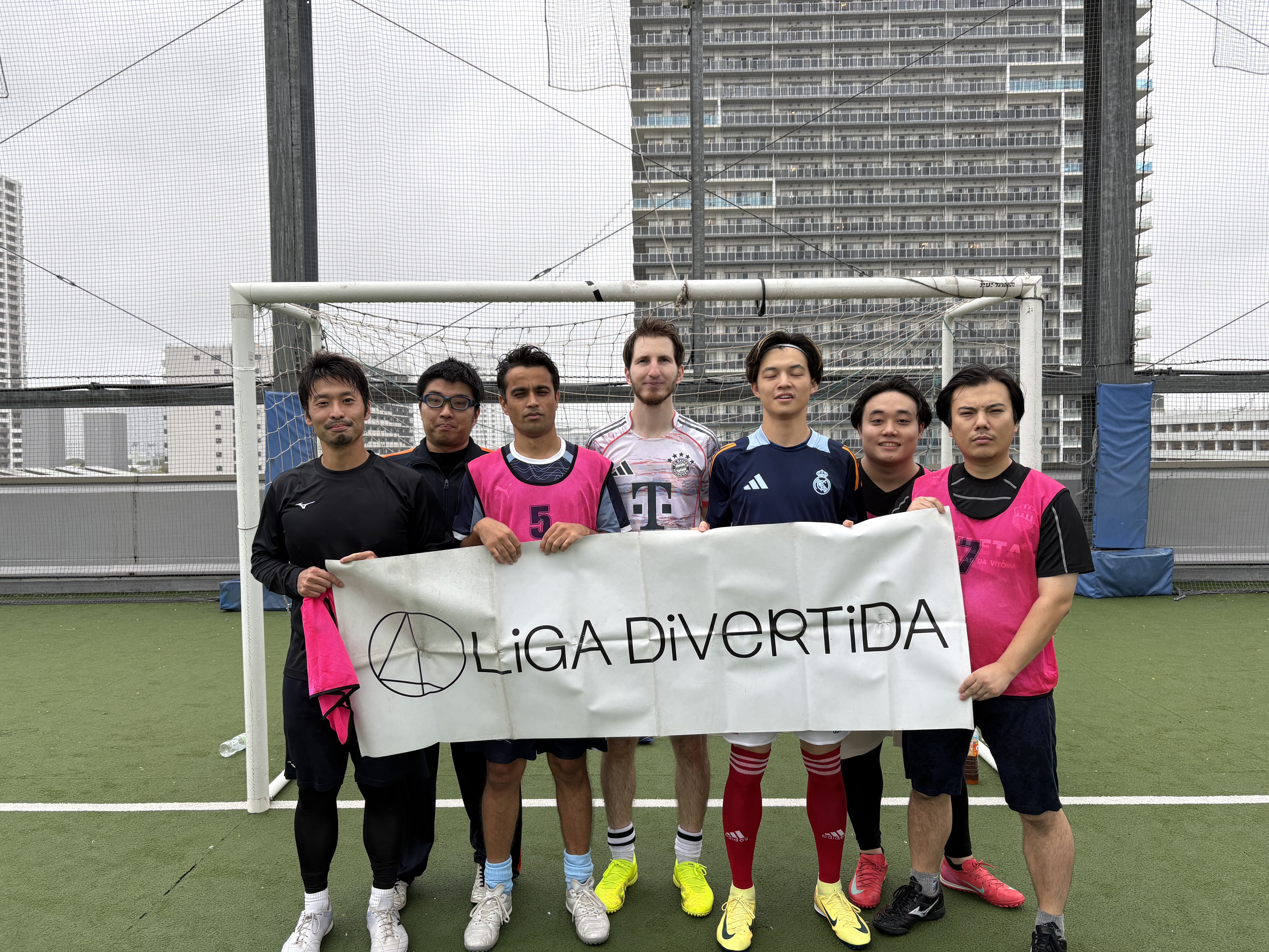 御殿山パトリア - 2025年10月11日 有明 BUDDYスポーツアリーナ 屋上人工芝コート フットサル