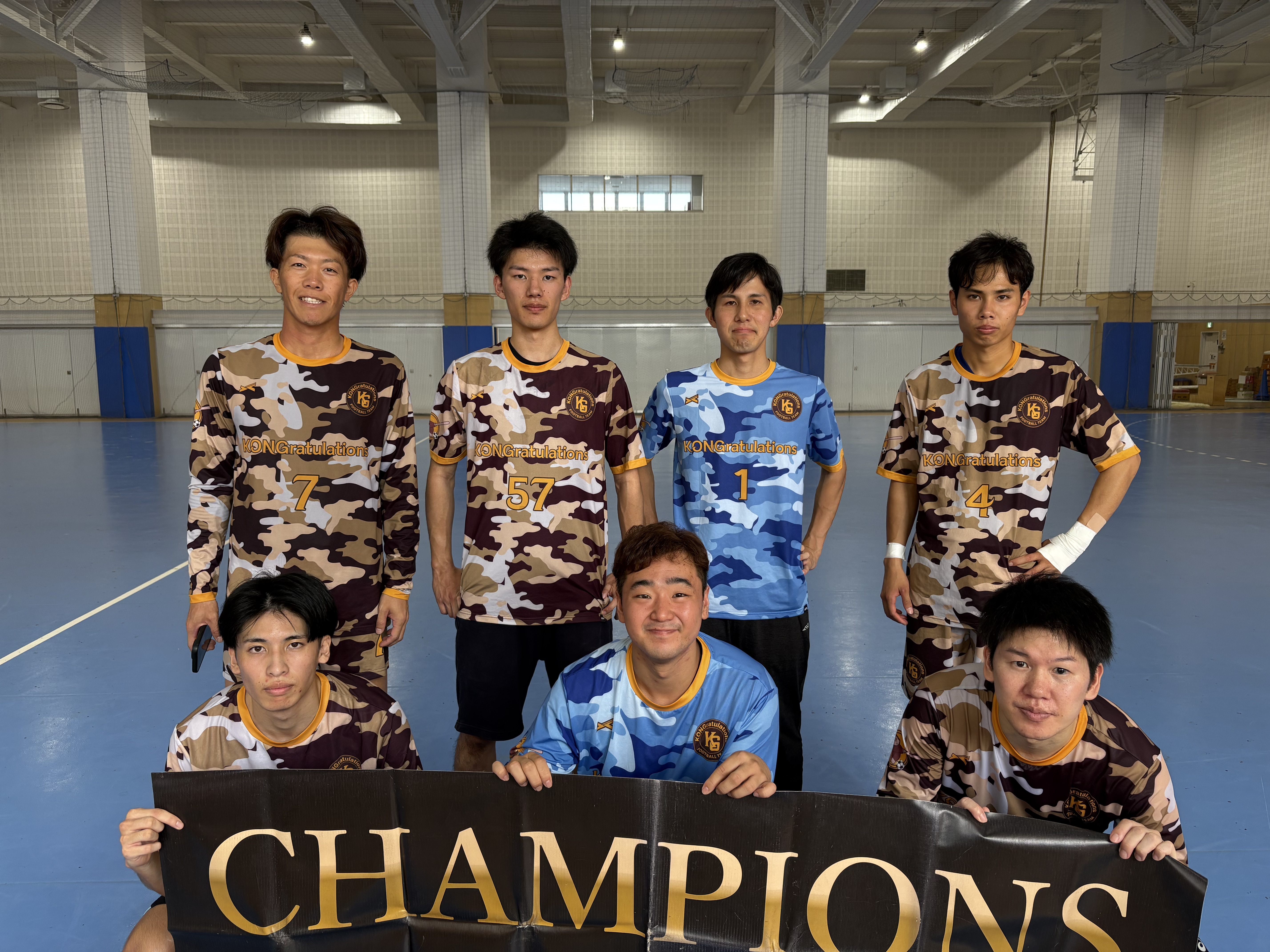 2025年10月18日 有明 BUDDYスポーツアリーナ1F フットサル 表彰