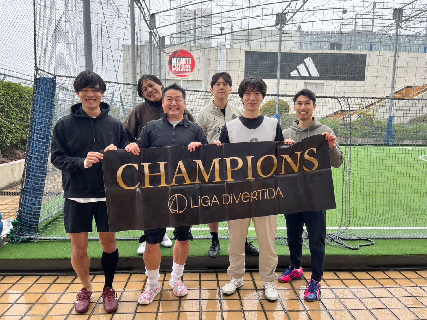 2025年10月25日 錦糸町 MIYAMOTO FUTSAL PARK マルイ フットサル 大会風景