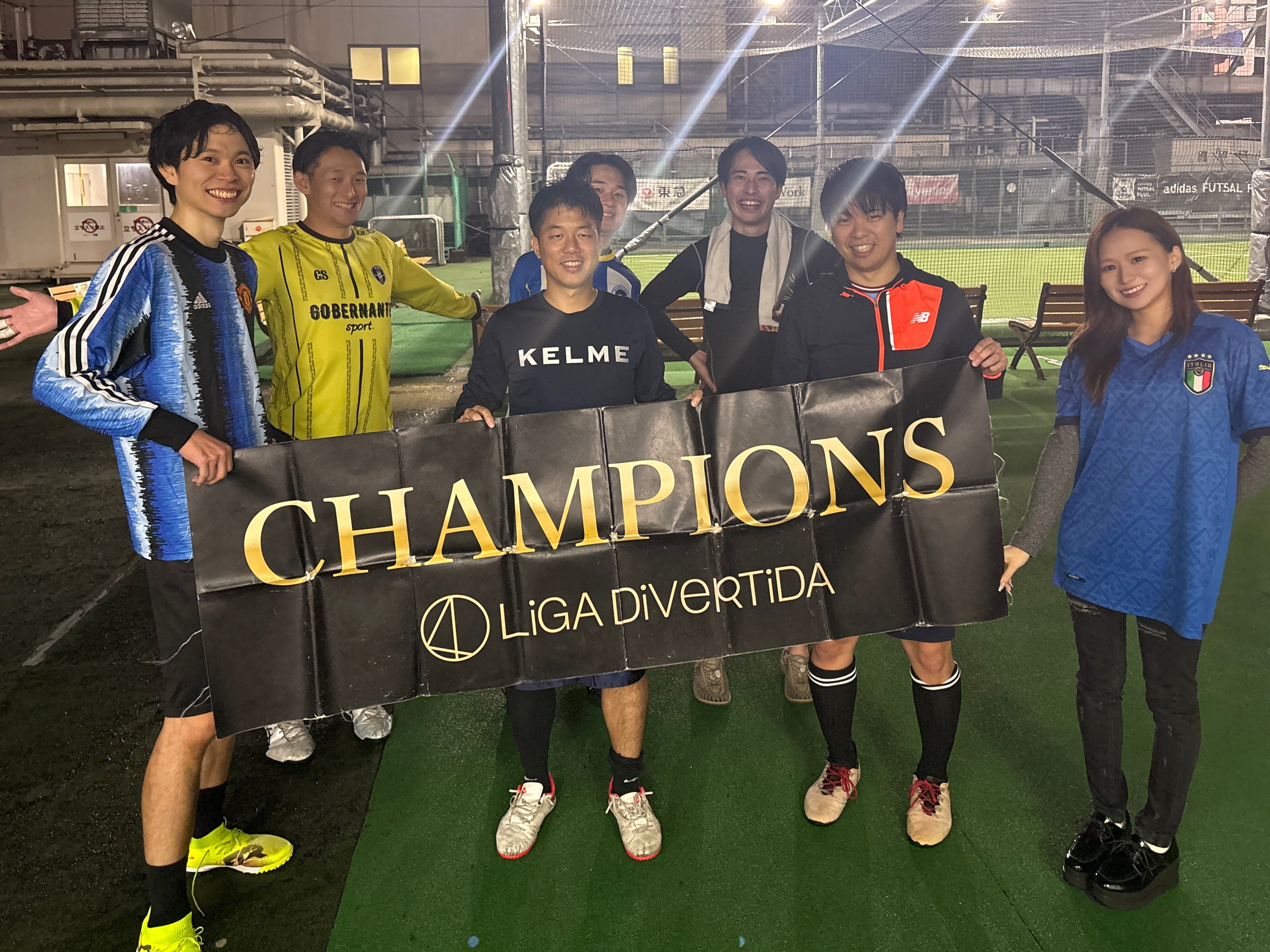 2025年10月25日 adidas FUTSAL PARK池袋 フットサル 表彰