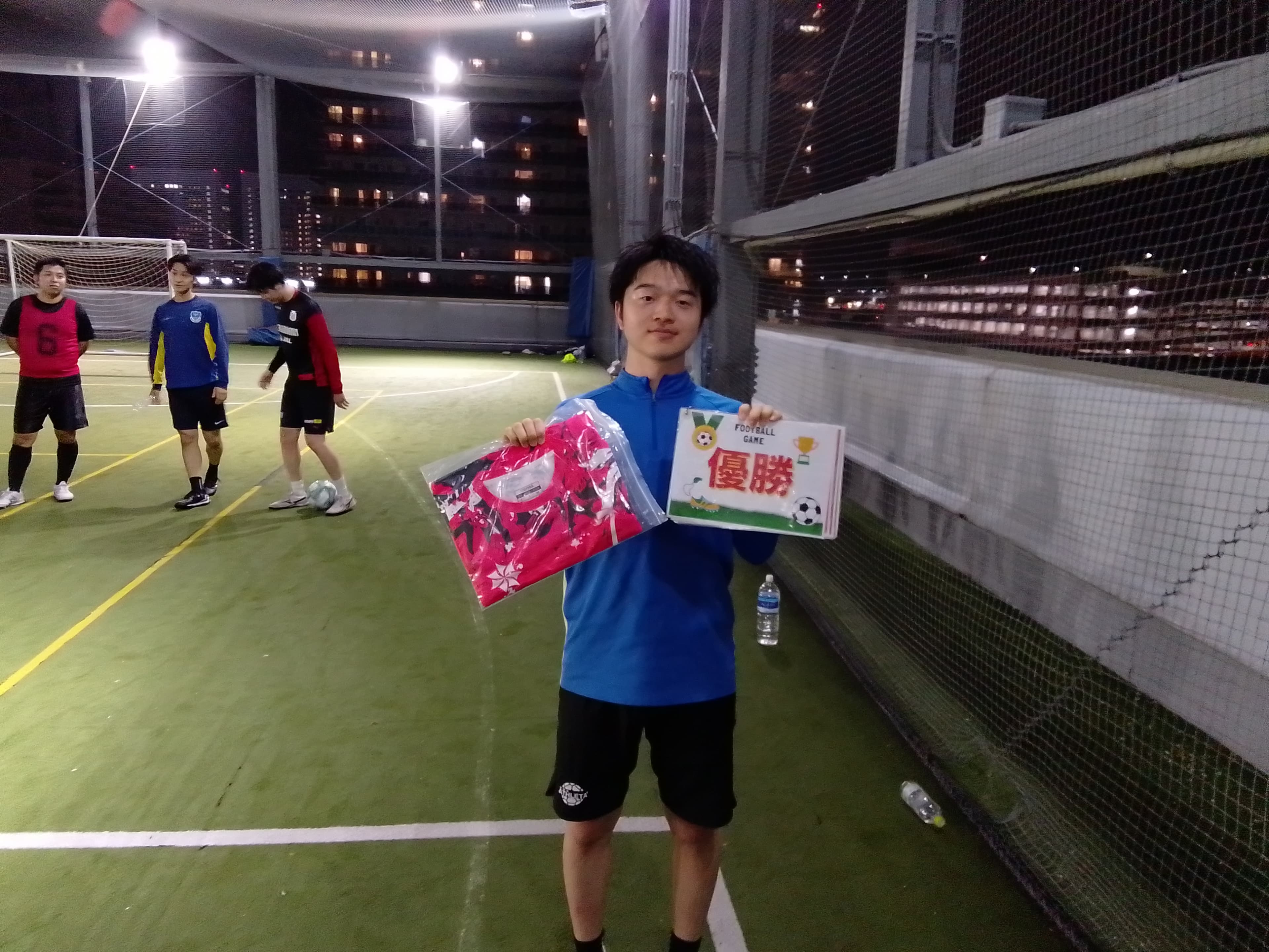 2025年10月24日 有明 BUDDYスポーツアリーナ 屋上人工芝コート フットサル 大会風景