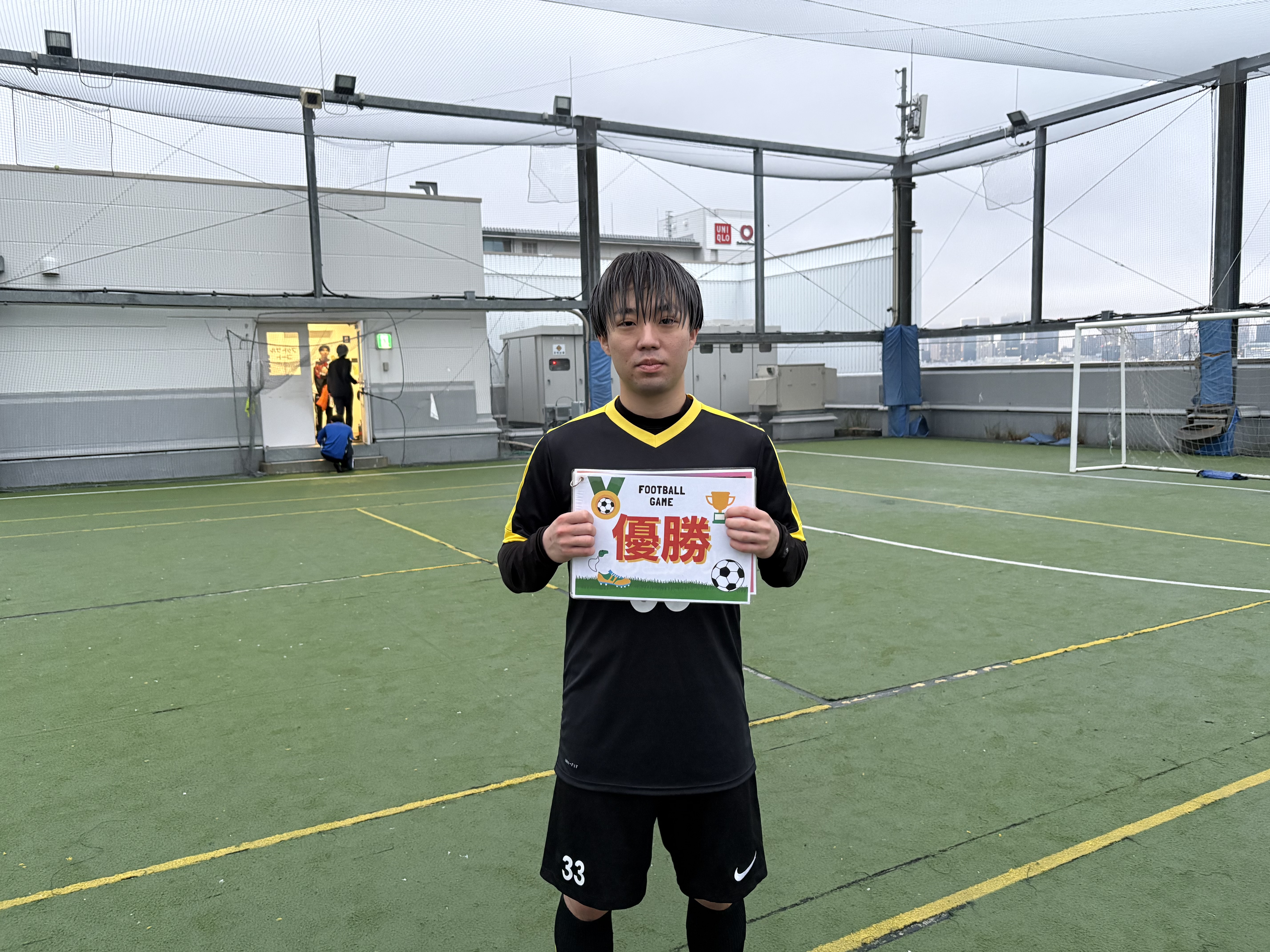 2025年10月26日 有明 BUDDYスポーツアリーナ 屋上人工芝コート フットサル 大会風景