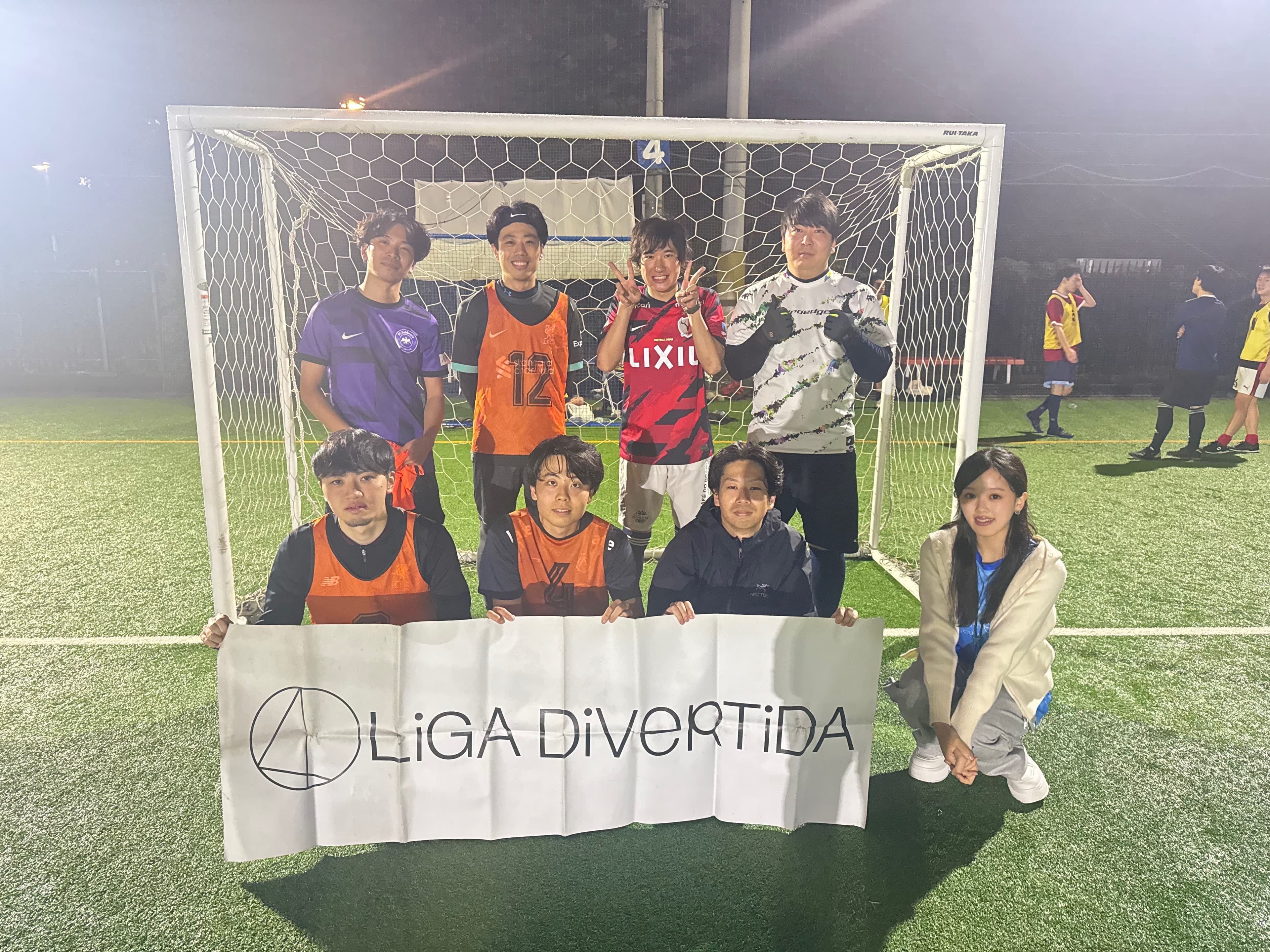FC Febbraio - 2025年10月26日 原宿 国立代々木競技場 フットサルコート フットサル