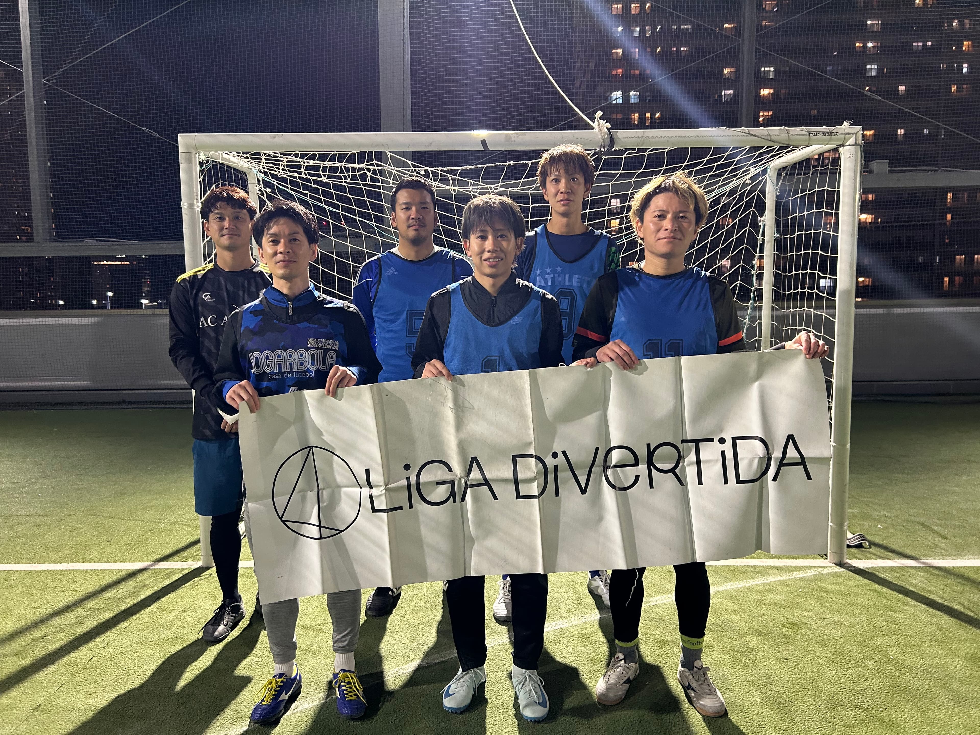 密林猿 - 2025年11月4日 有明 BUDDYスポーツアリーナ 屋上人工芝コート フットサル