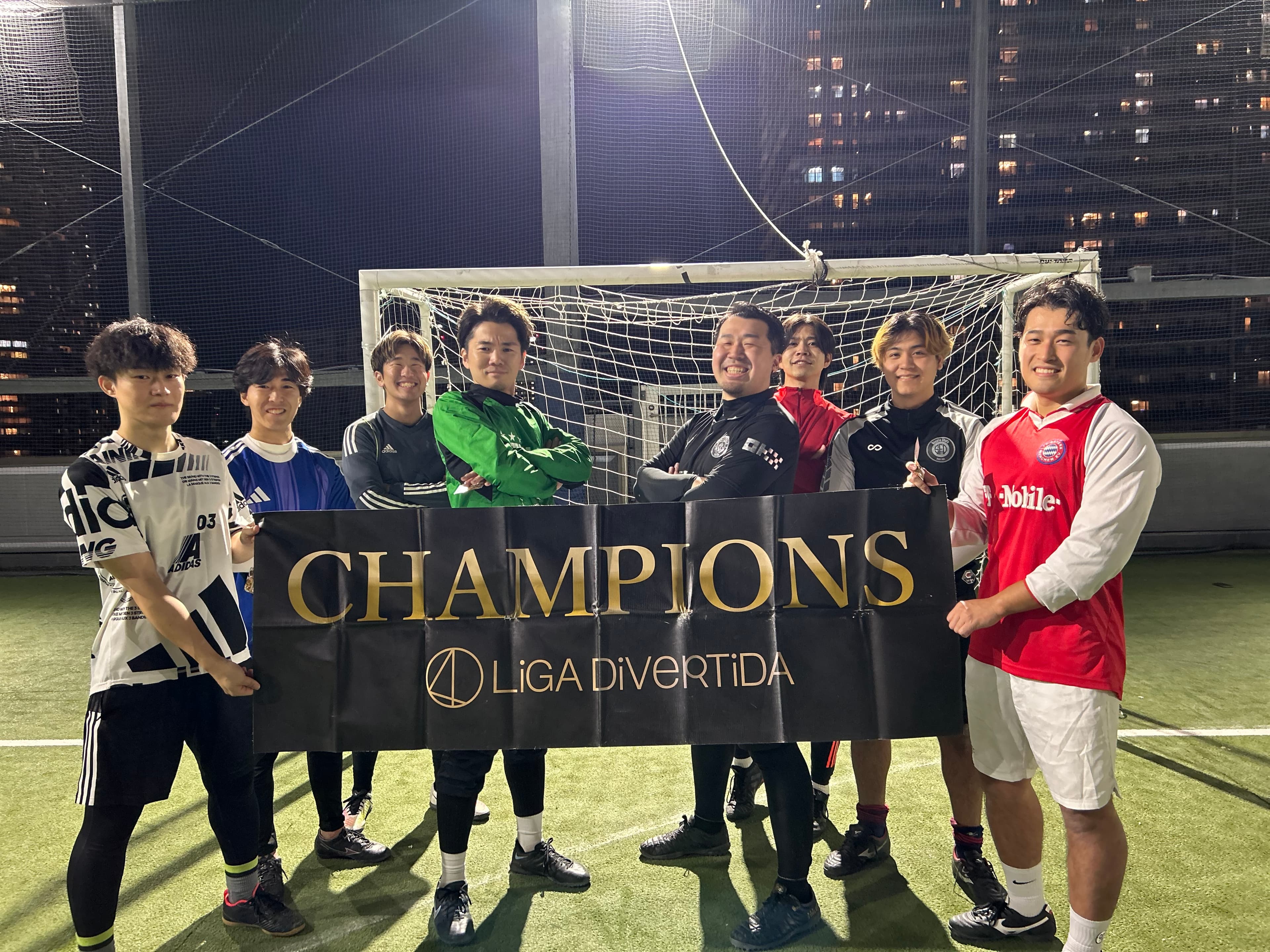 2025年11月4日 有明 BUDDYスポーツアリーナ 屋上人工芝コート フットサル 大会風景