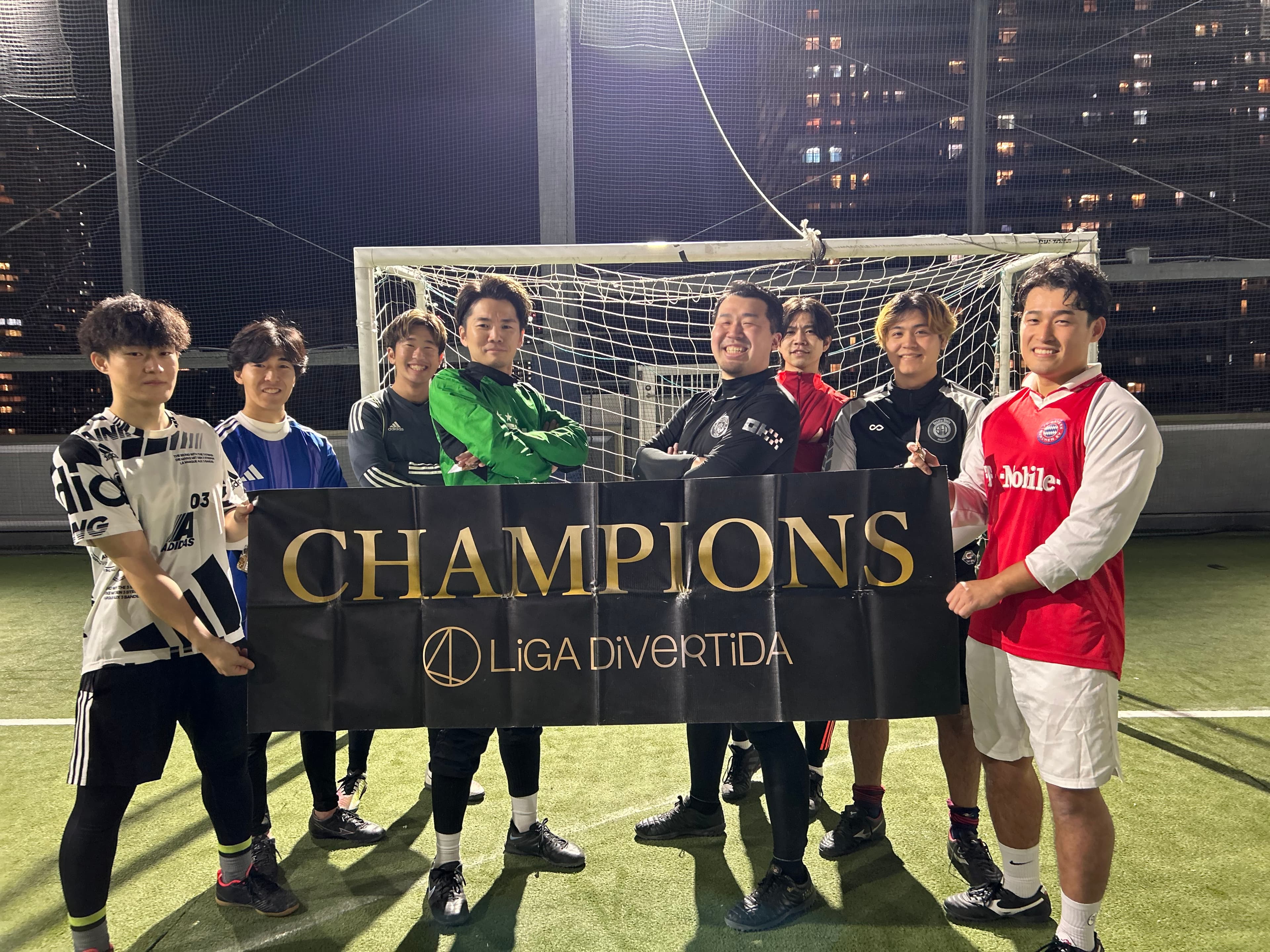 2025年11月4日 有明 BUDDYスポーツアリーナ 屋上人工芝コート フットサル 表彰