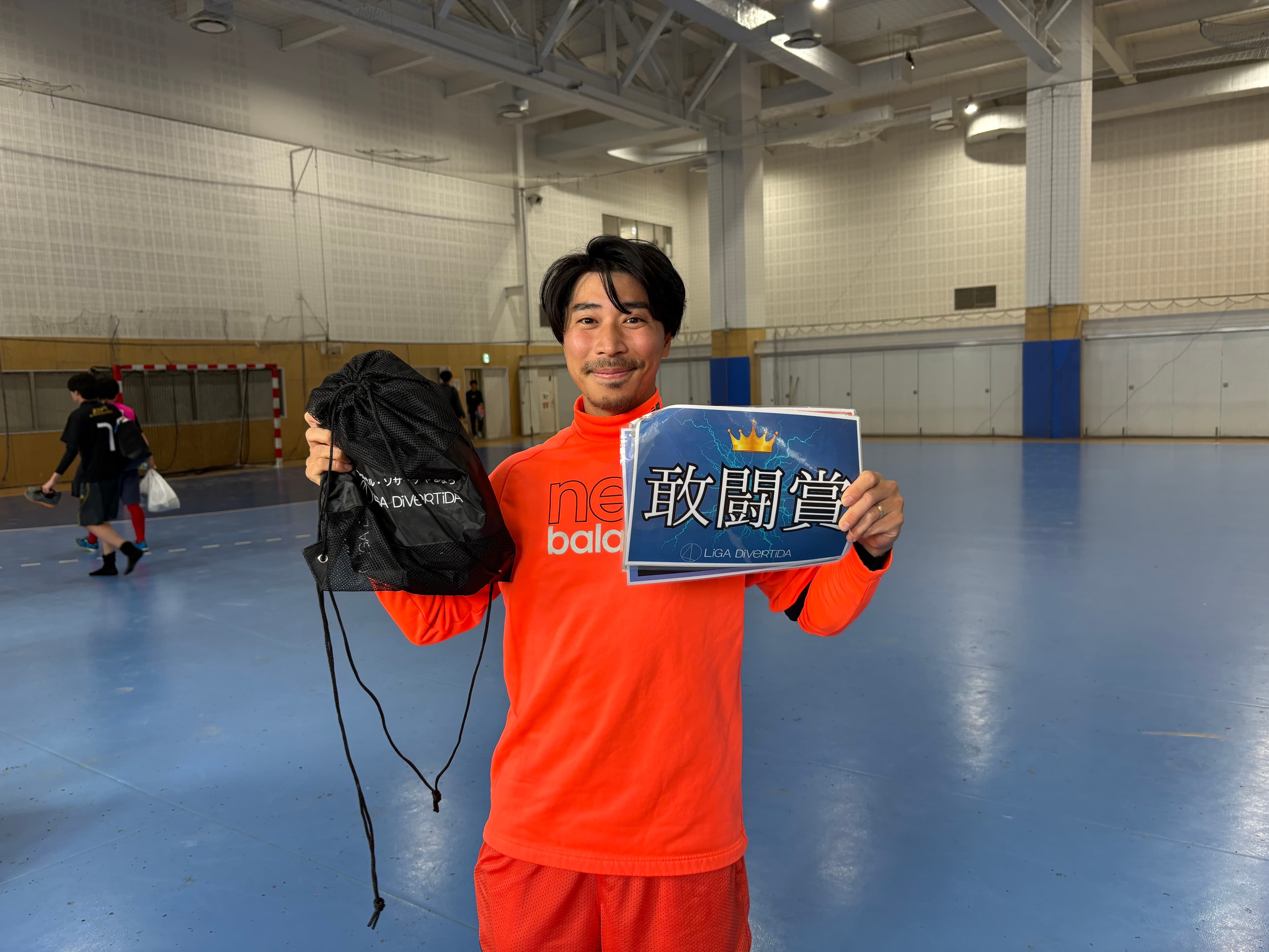 2025年11月8日 有明 BUDDYスポーツアリーナ1F フットサル 大会風景