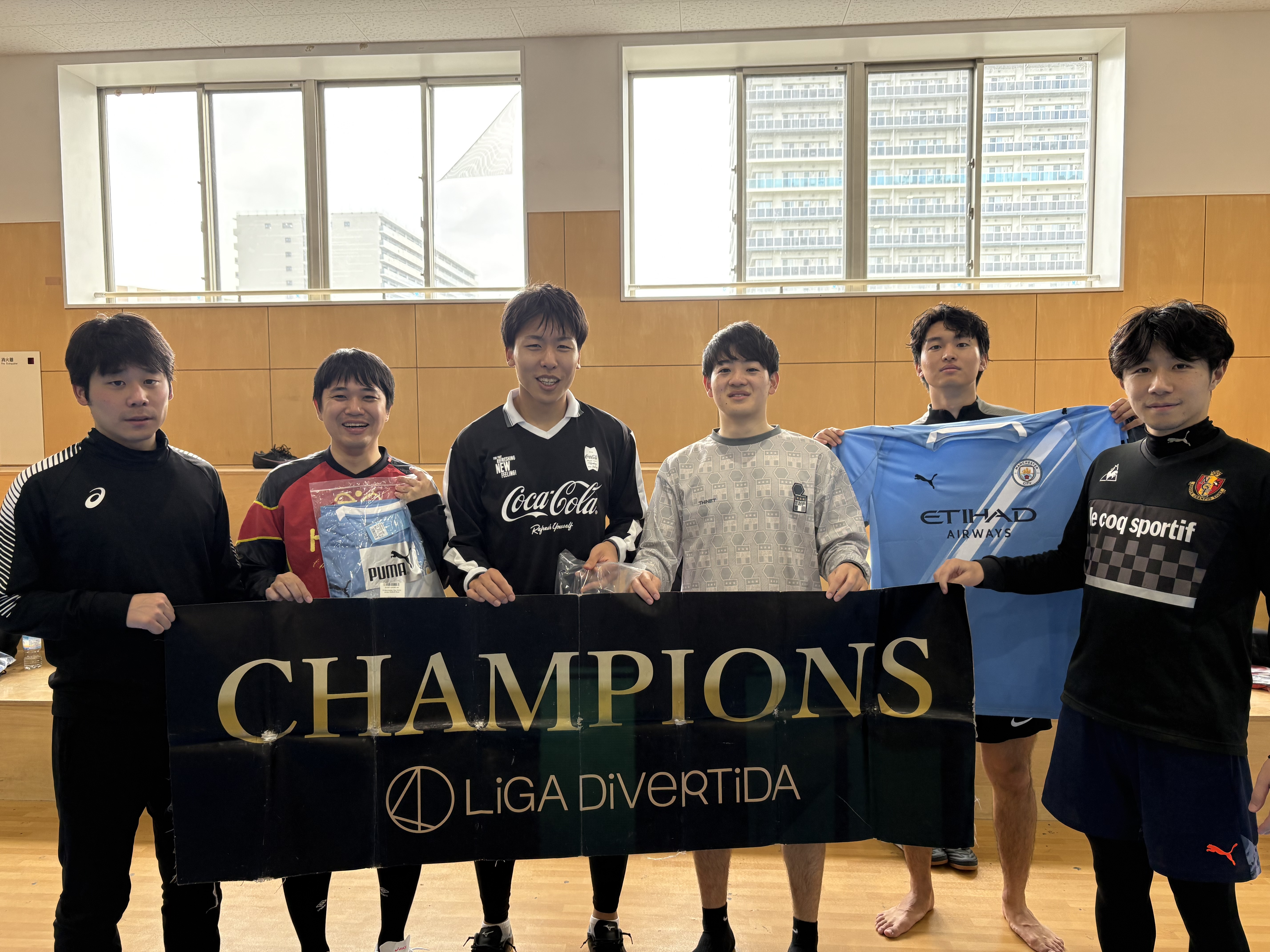 2025年11月8日 有明 BUDDYスポーツアリーナ1F フットサル 表彰