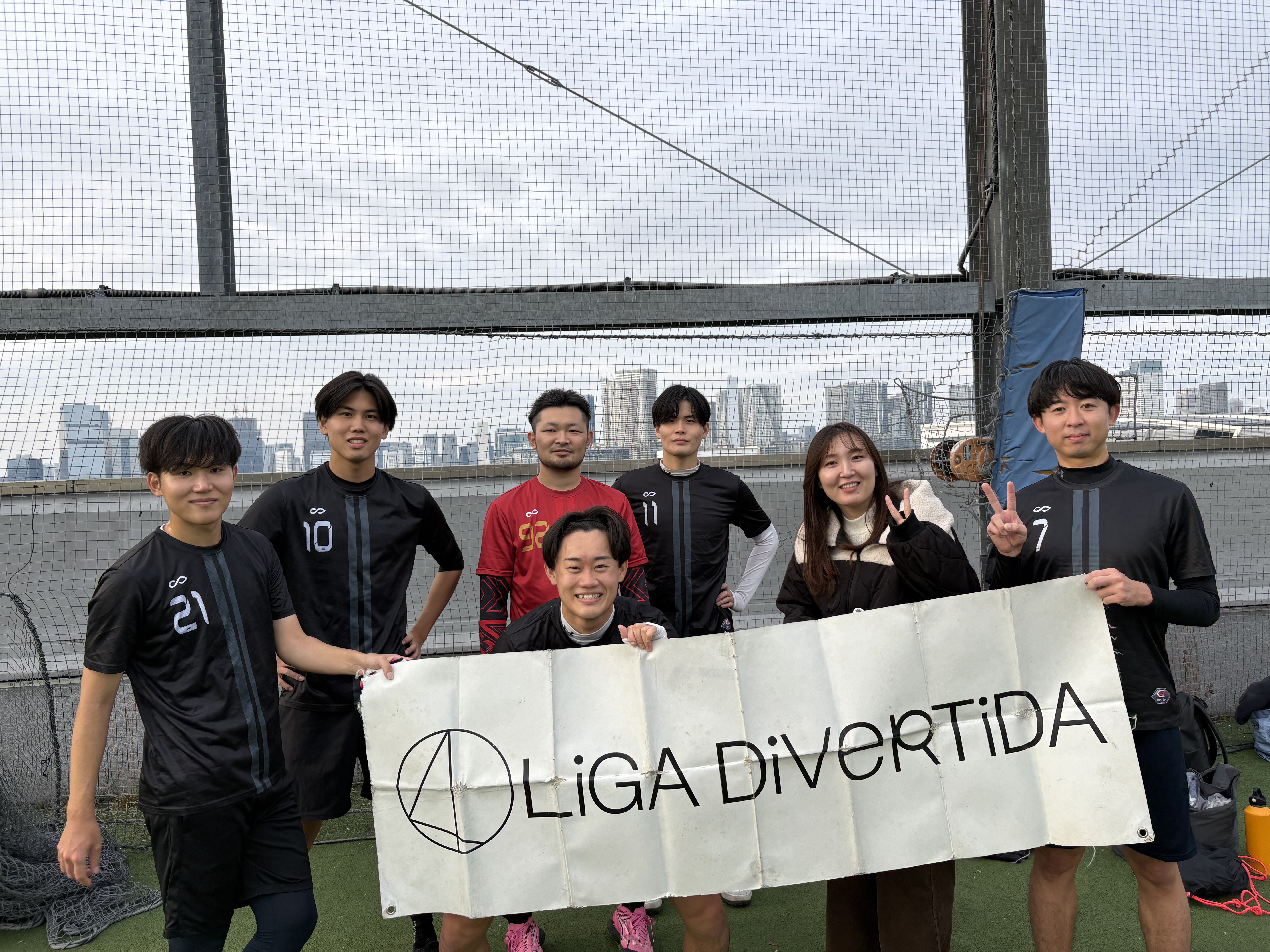 FC CARPEOR - 2025年11月8日 有明 BUDDYスポーツアリーナ 屋上人工芝コート