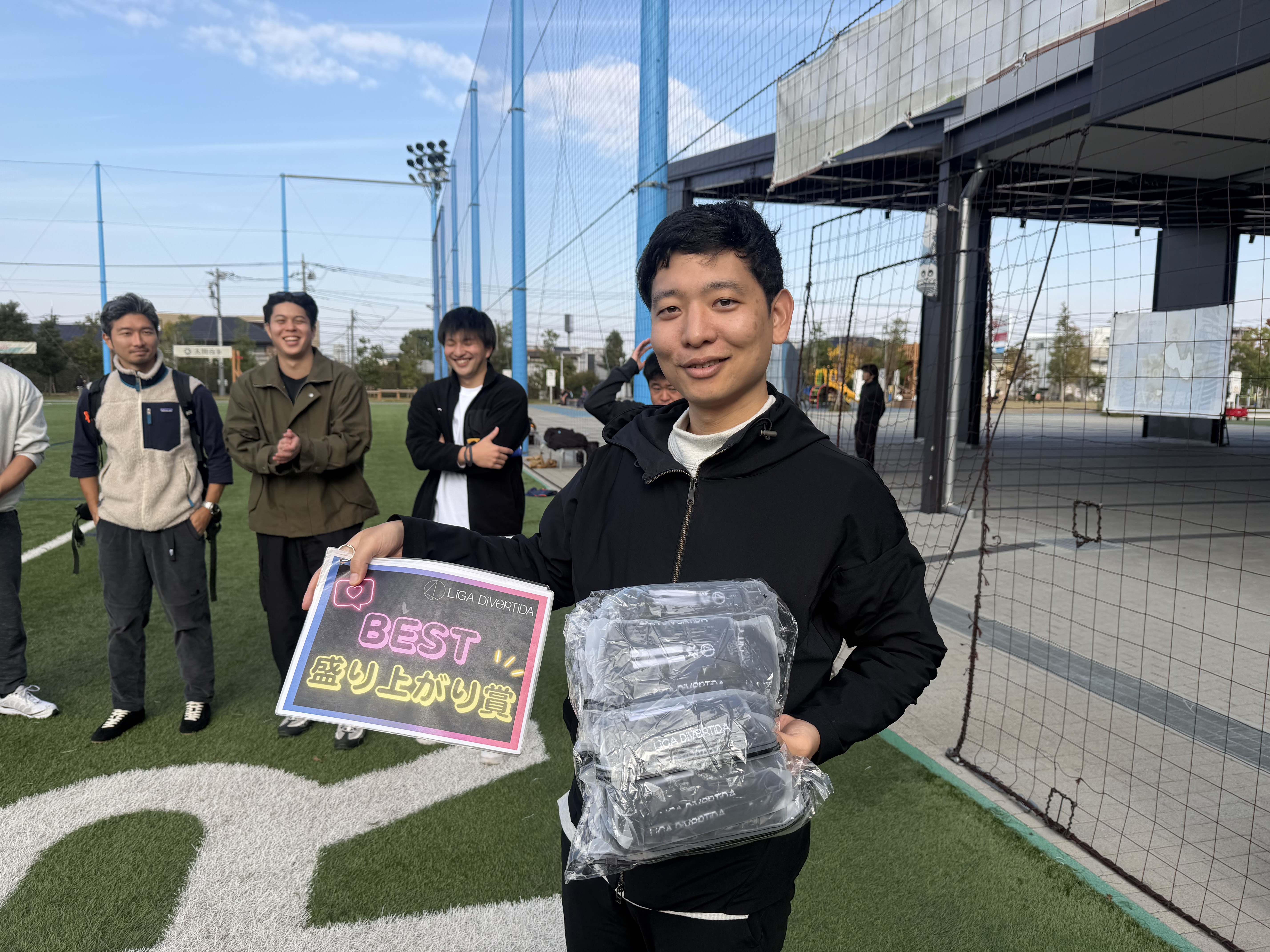 2025年11月8日 Anker フロンタウン生田 11人制サッカー 大会風景