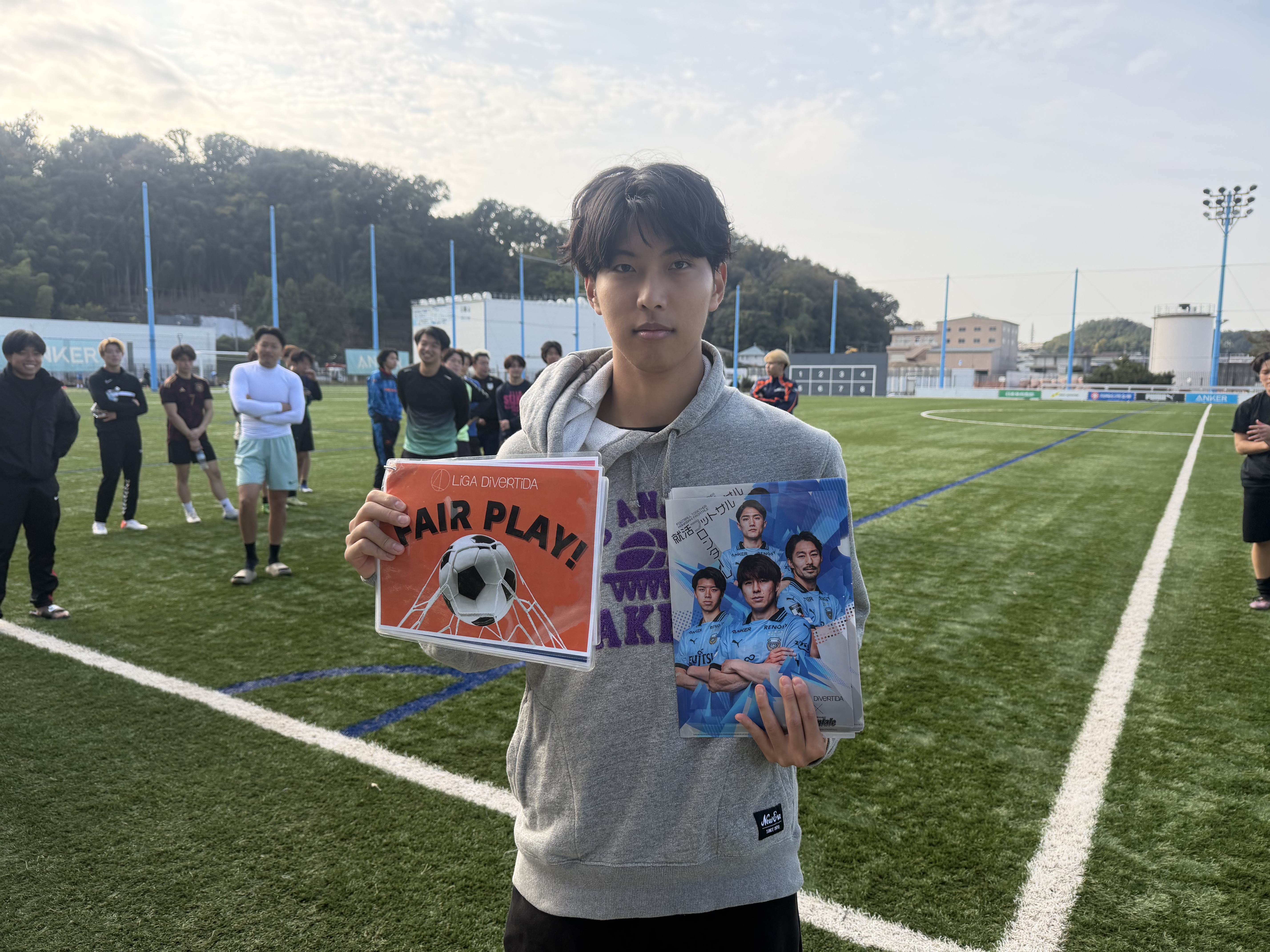 2025年11月8日 Anker フロンタウン生田 11人制サッカー 大会風景