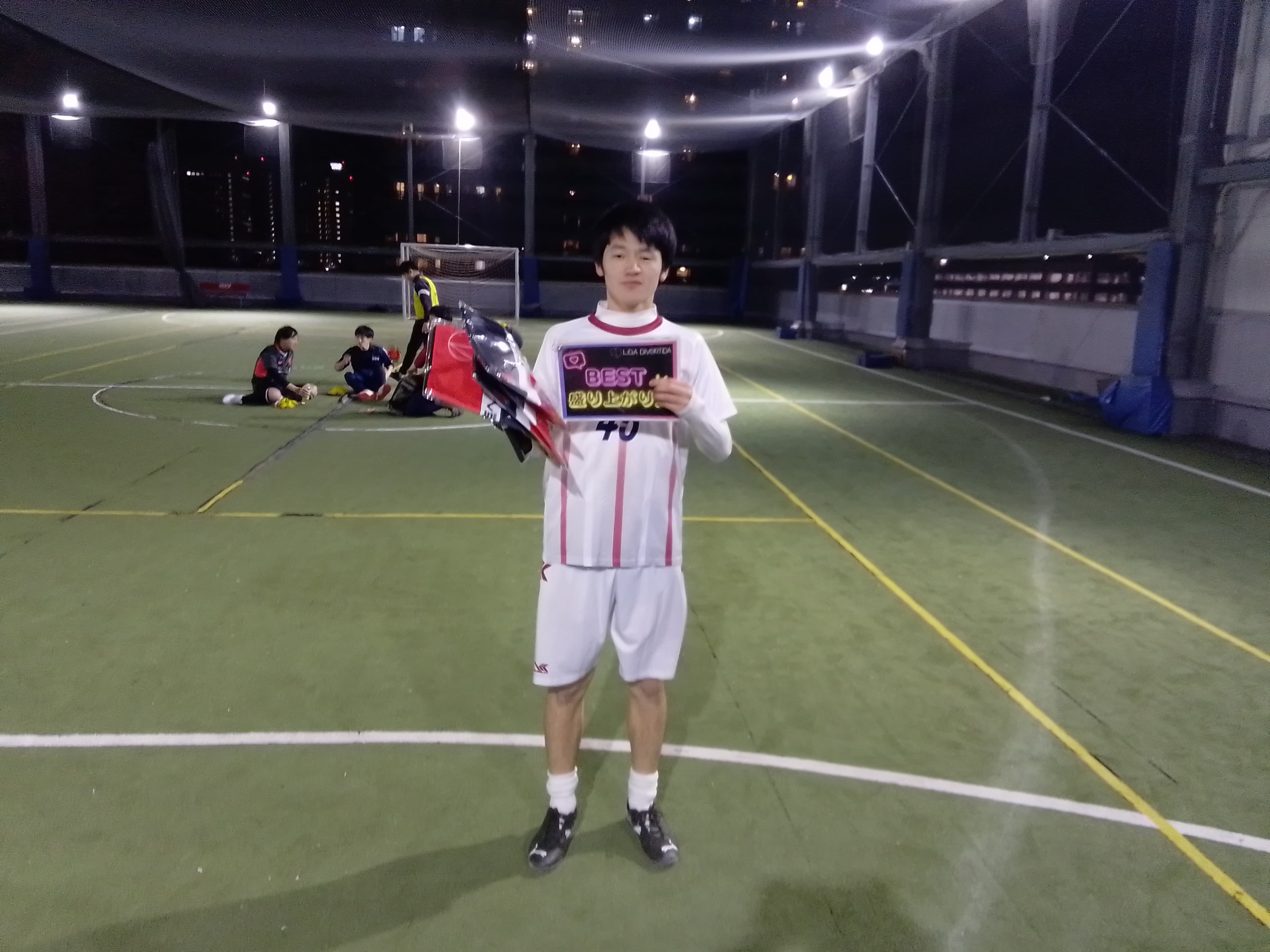 2025年11月7日 有明 BUDDYスポーツアリーナ 屋上人工芝コート フットサル 大会風景