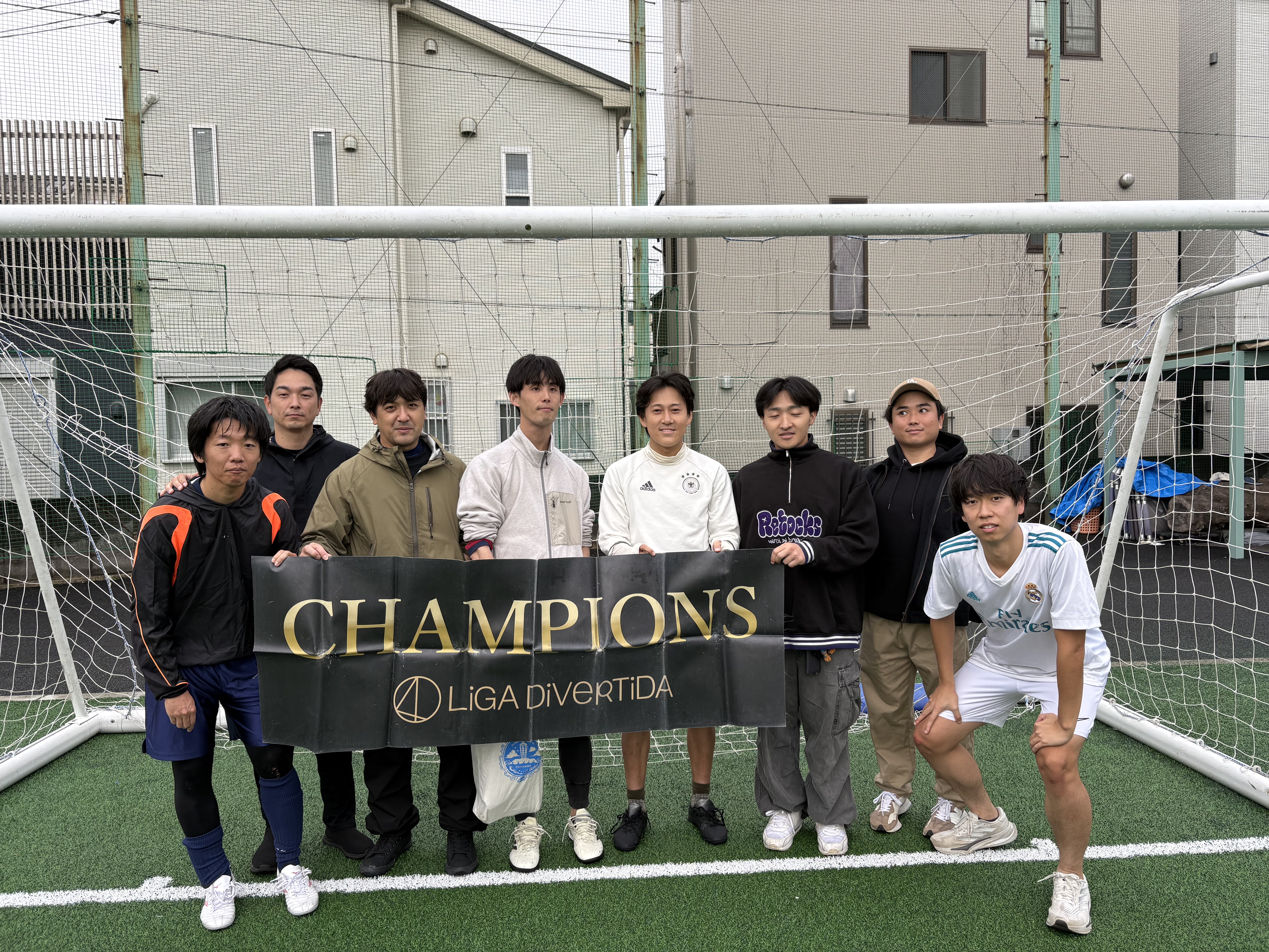 2025年11月9日 フットサルリンクすみだ(旧フットサルフィールド墨田八広) ソサイチ(6人制) 表彰