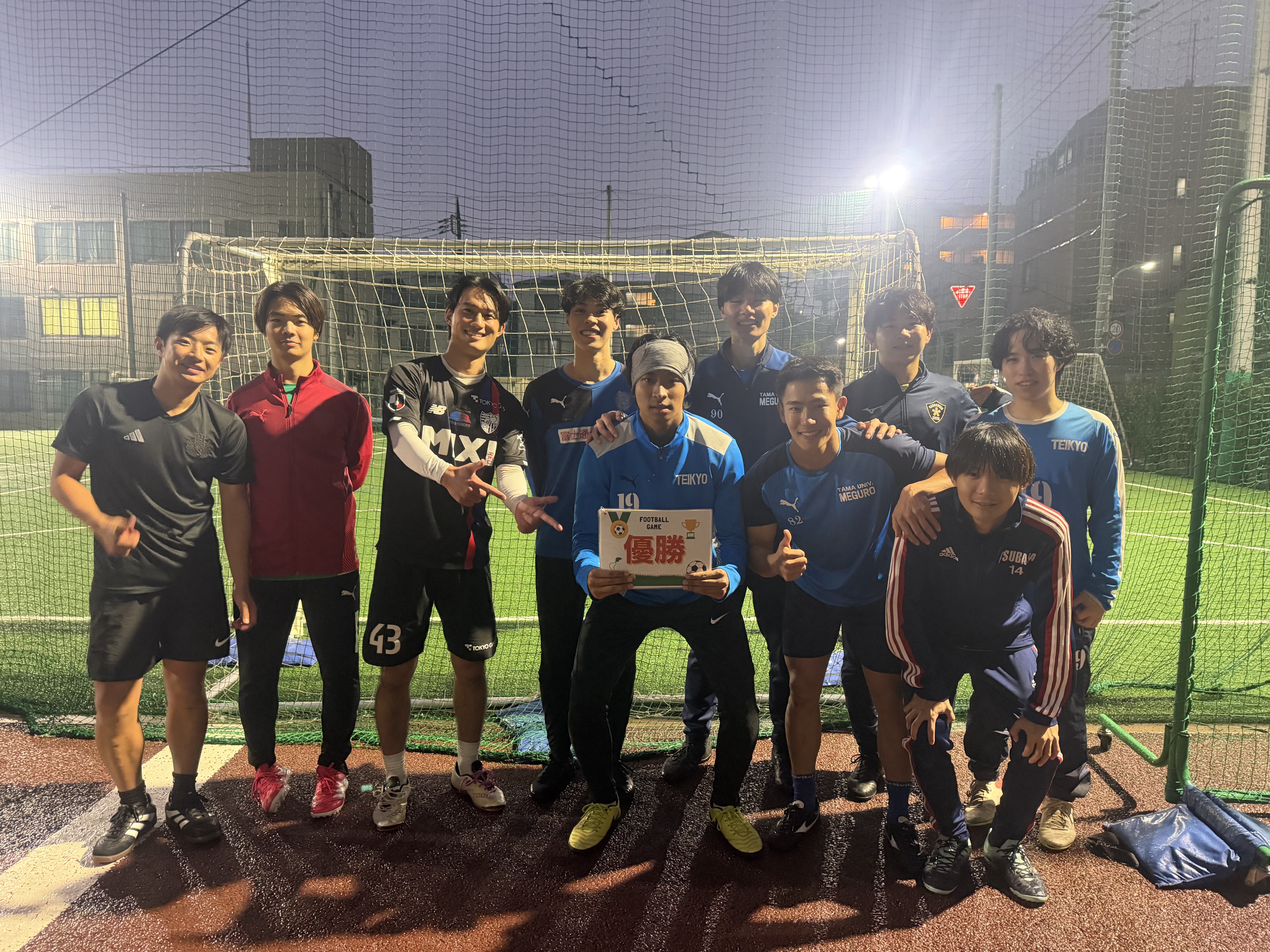 2025年11月9日 K-Field千鳥町 ソサイチ(6人制) 大会風景