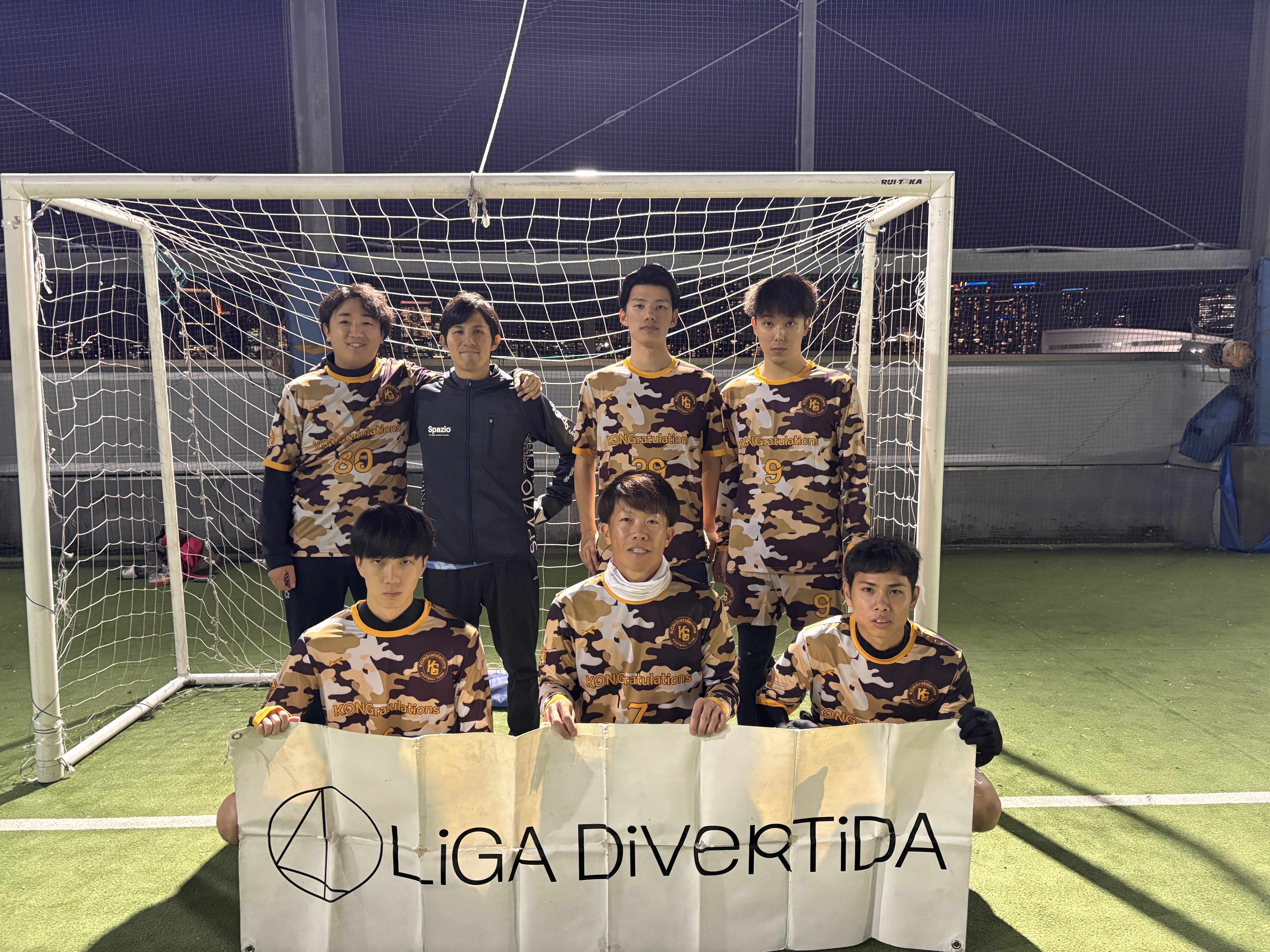 KONGratulations - 2025年11月12日 有明 BUDDYスポーツアリーナ 屋上人工芝コート フットサル