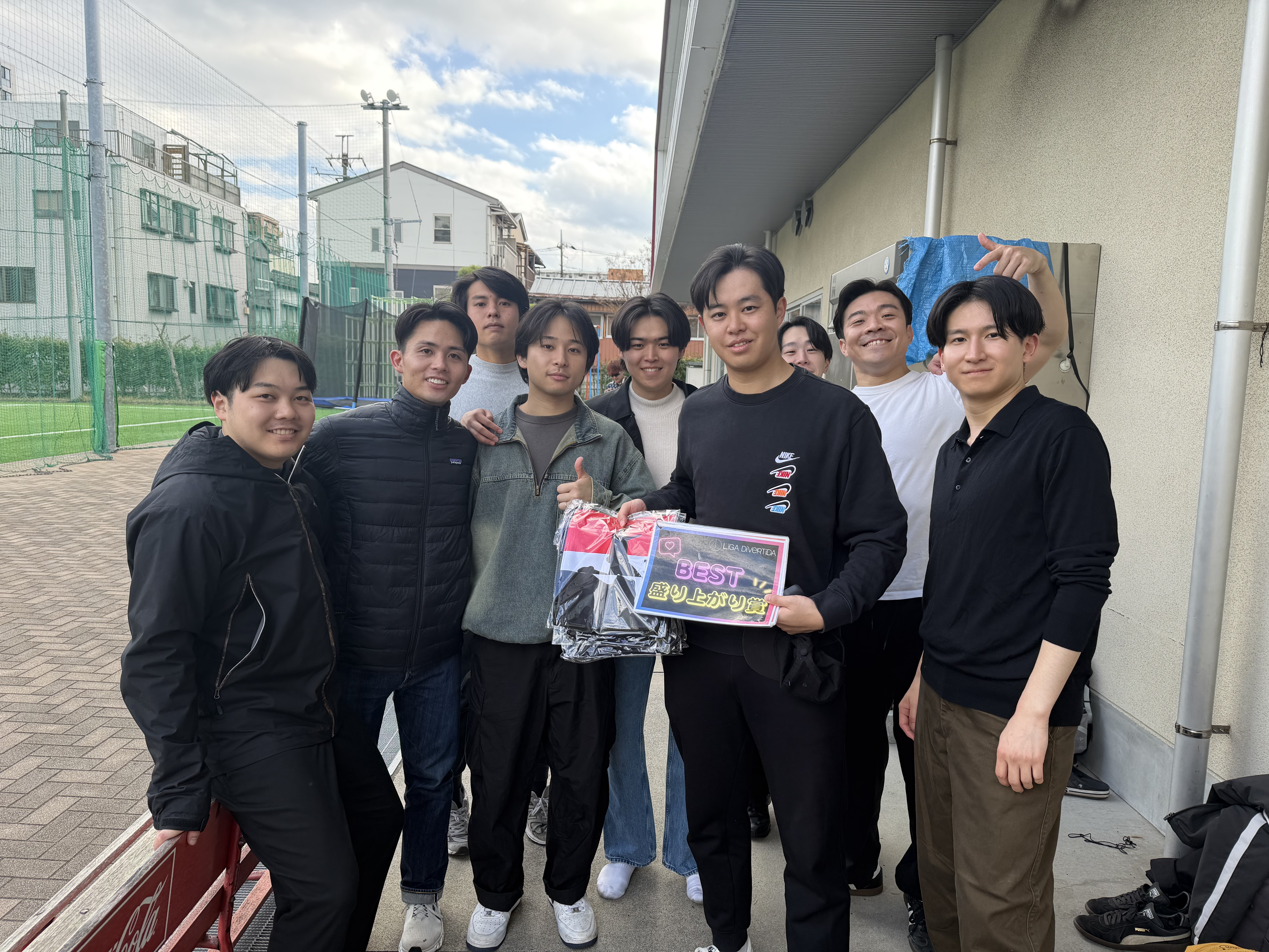 2025年11月16日 豊洲 枝川グラウンド ソサイチ(7人制) 大会風景