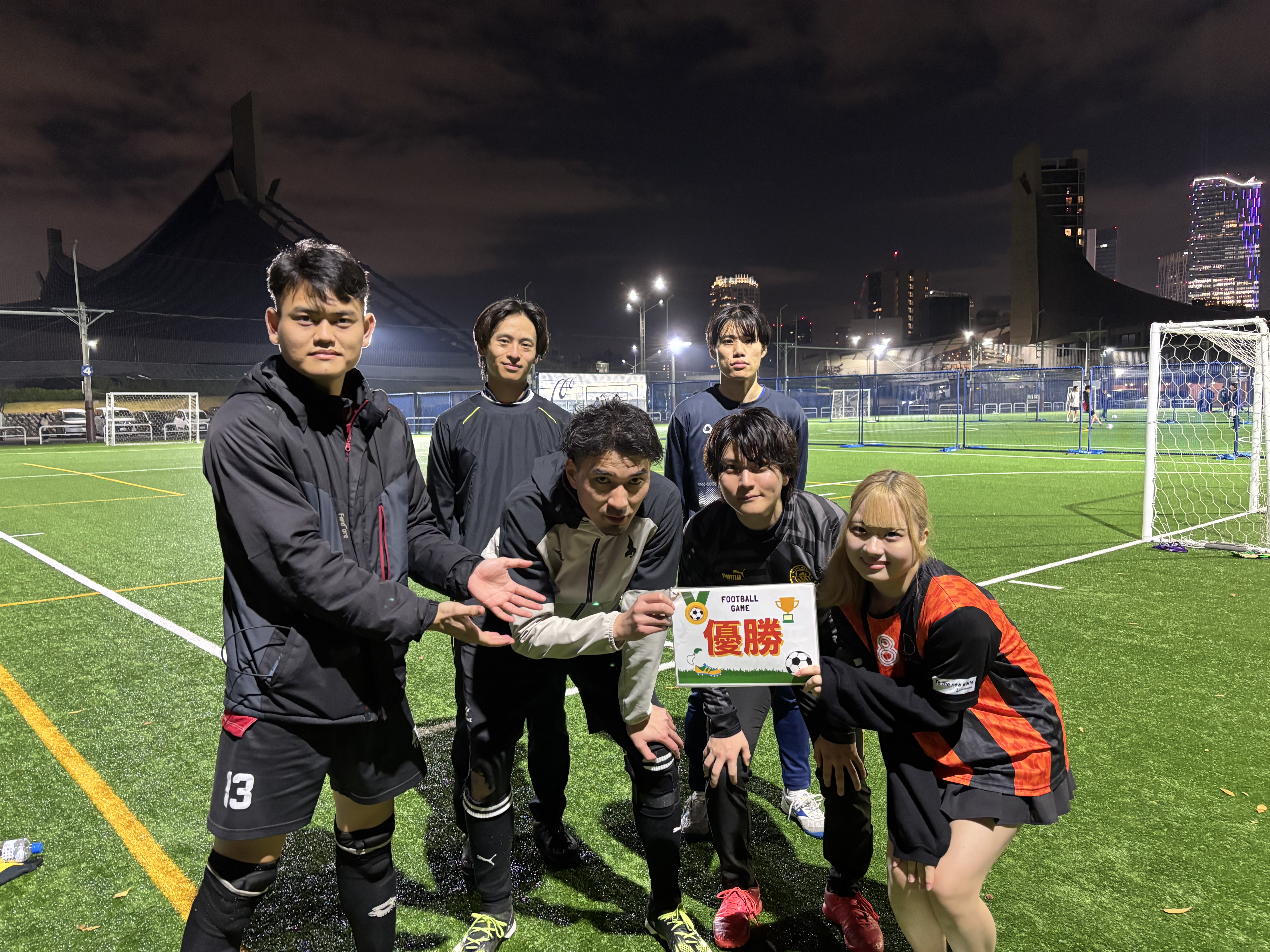 2025年11月23日 原宿 国立代々木競技場 フットサルコート フットサル 大会風景