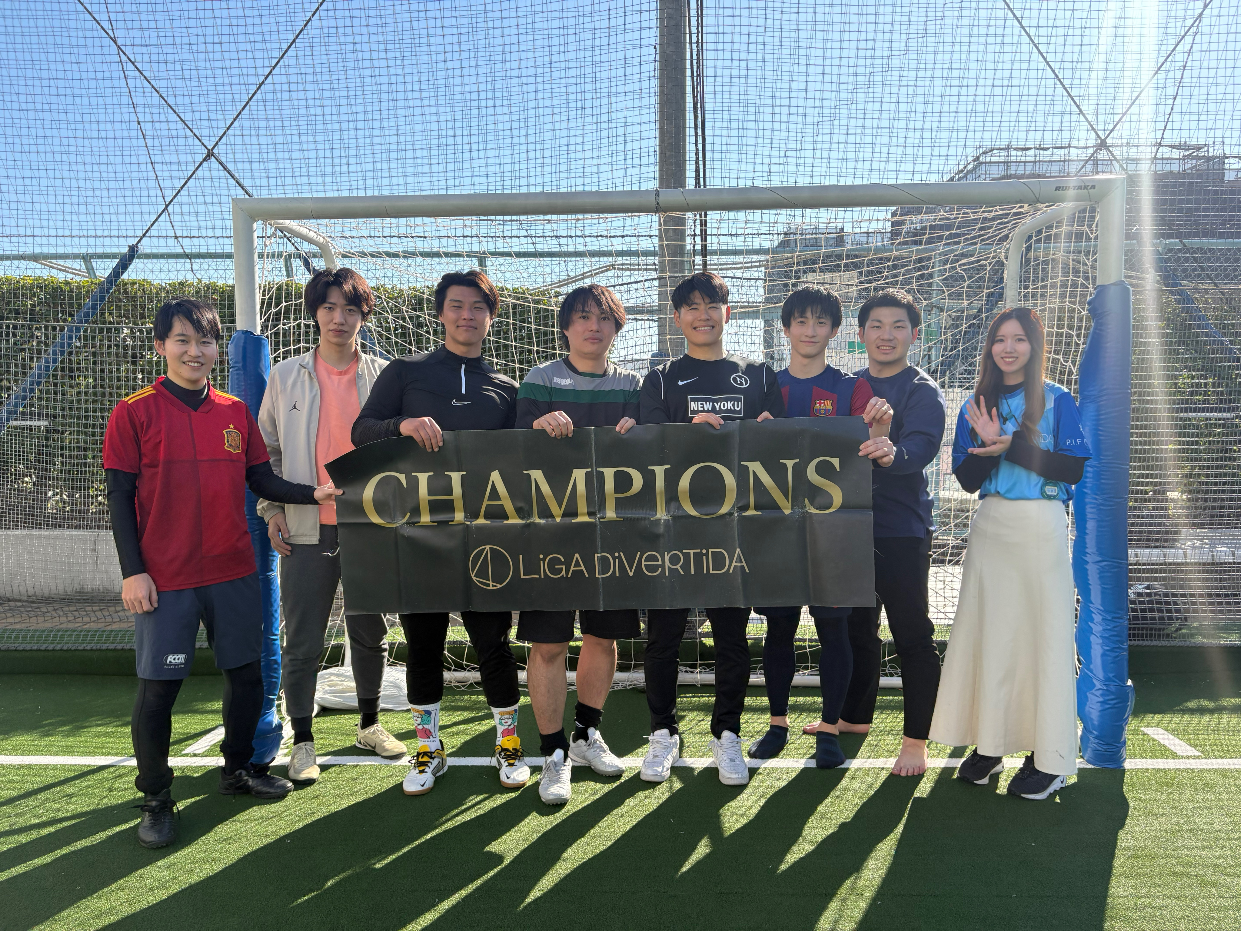 2025年11月24日 錦糸町 MIYAMOTO FUTSAL PARK マルイ フットサル 表彰