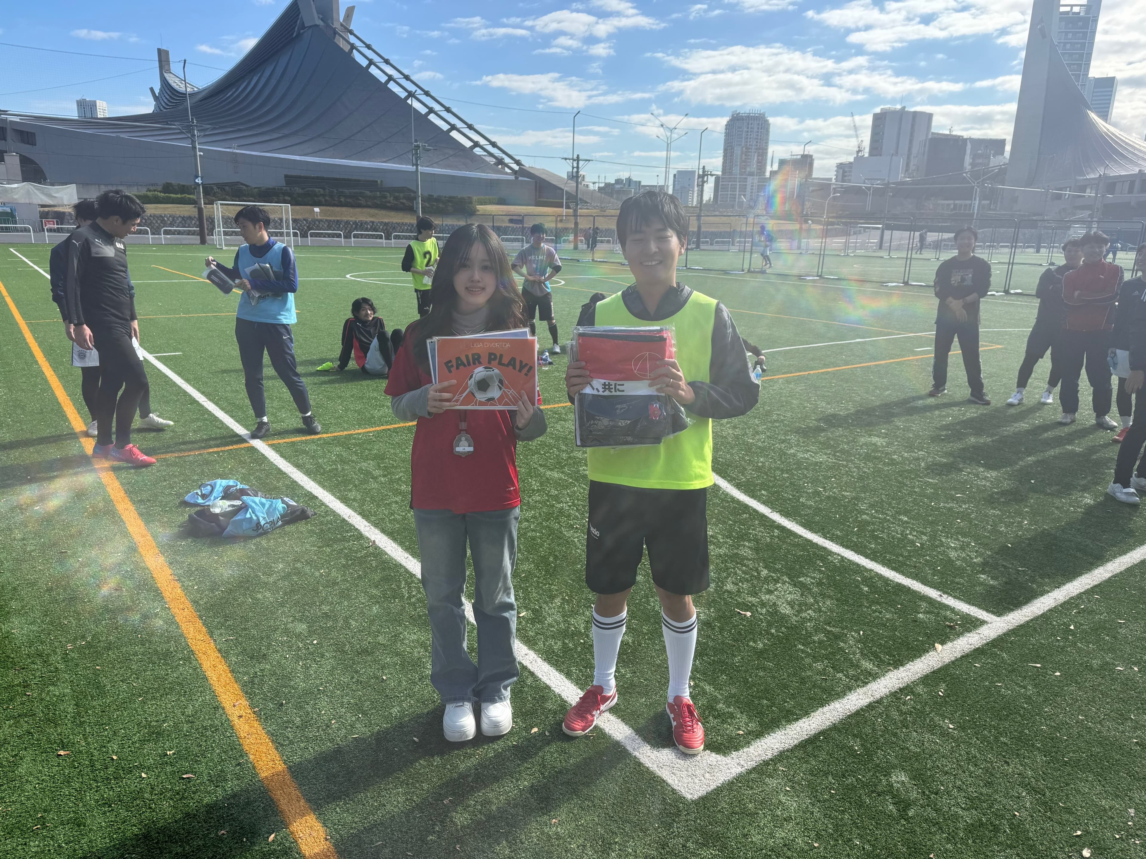 2025年11月29日 原宿 国立代々木競技場 フットサルコート フットサル 大会風景