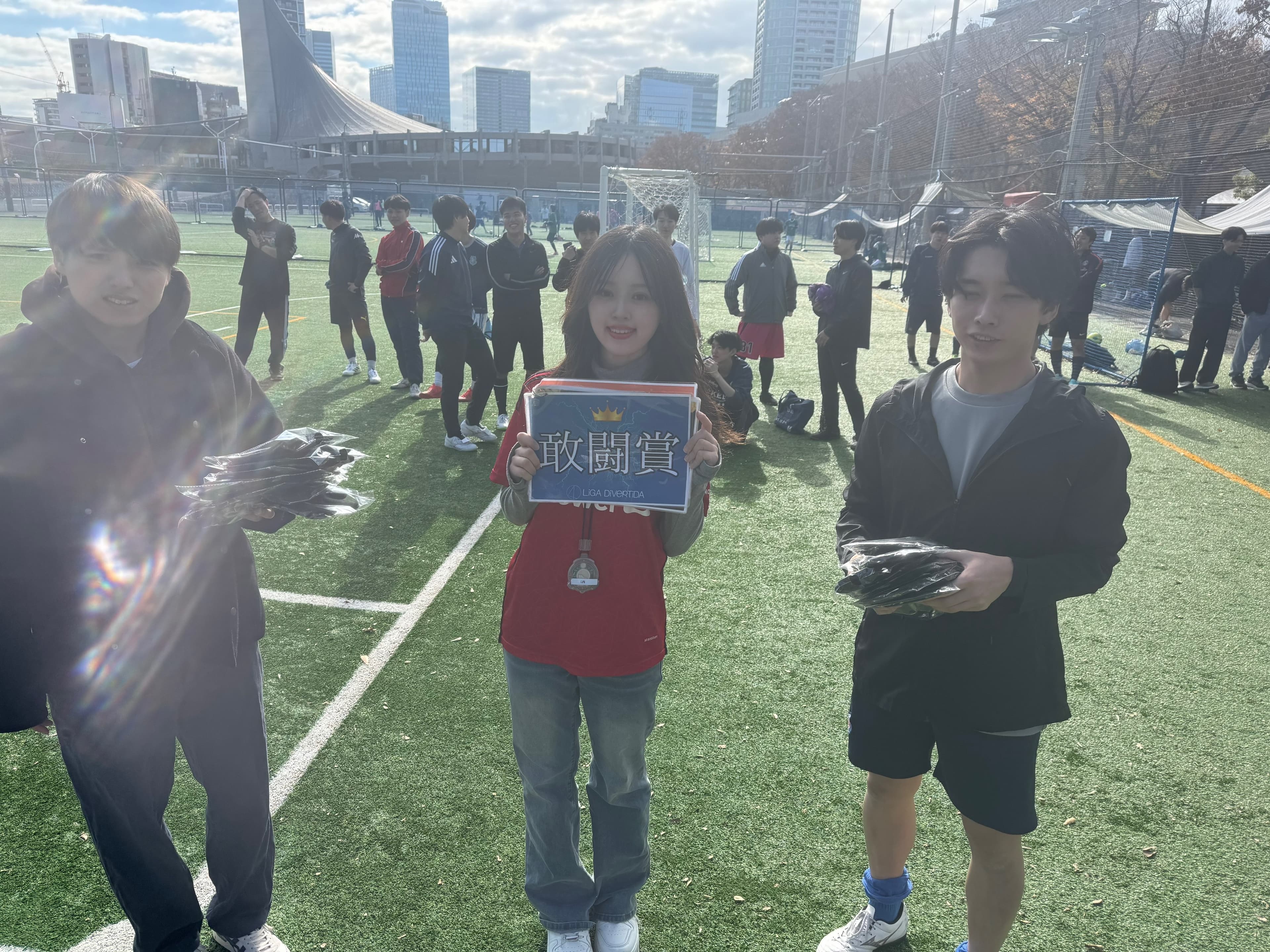 2025年11月29日 原宿 国立代々木競技場 フットサルコート フットサル 大会風景