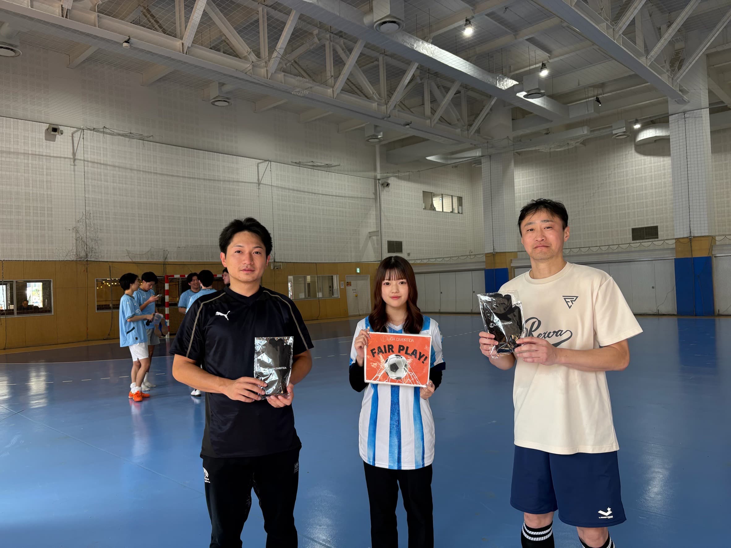 2025年11月29日 有明 BUDDYスポーツアリーナ1F フットサル 大会風景