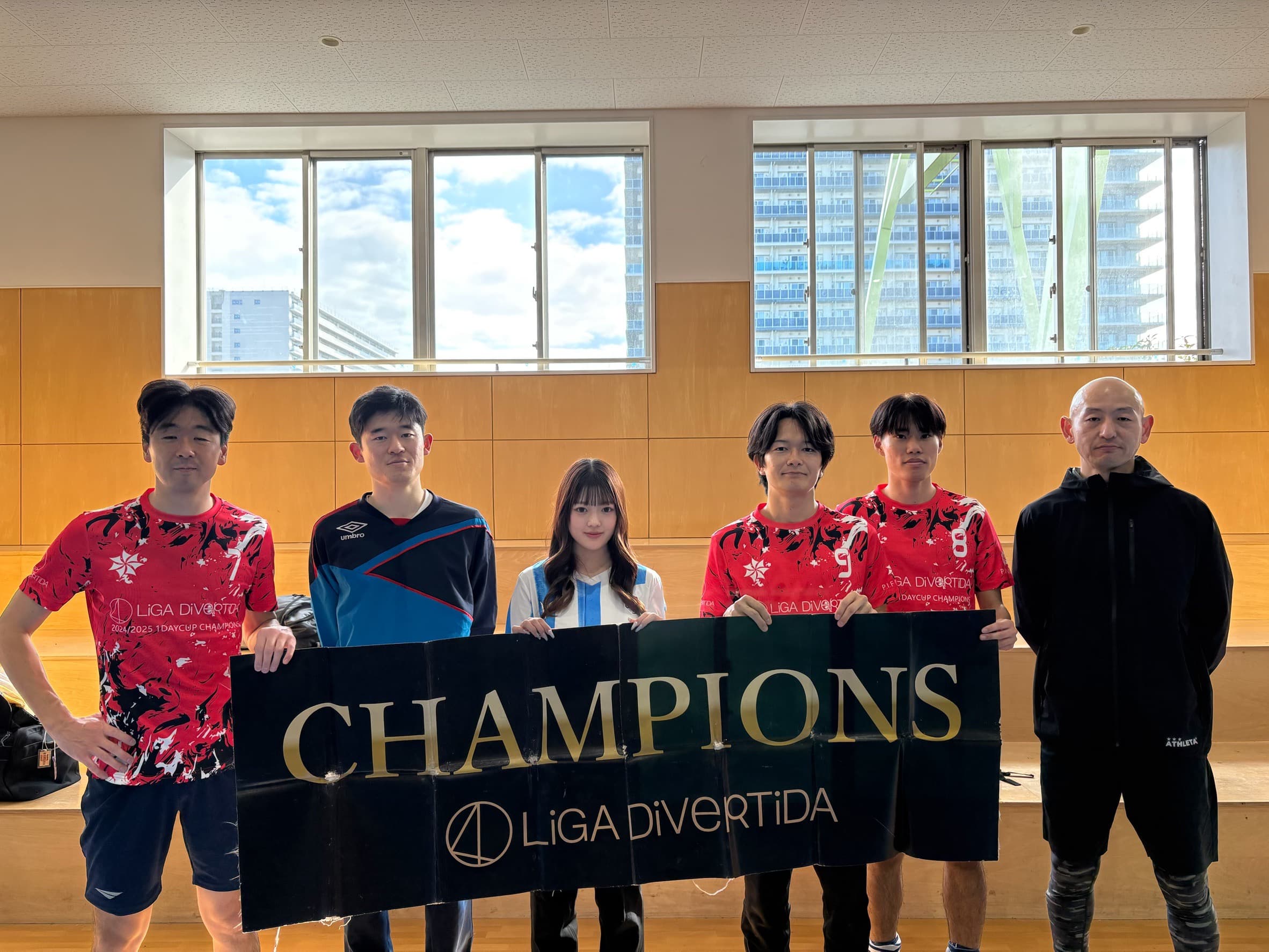 2025年11月29日 有明 BUDDYスポーツアリーナ1F フットサル 表彰