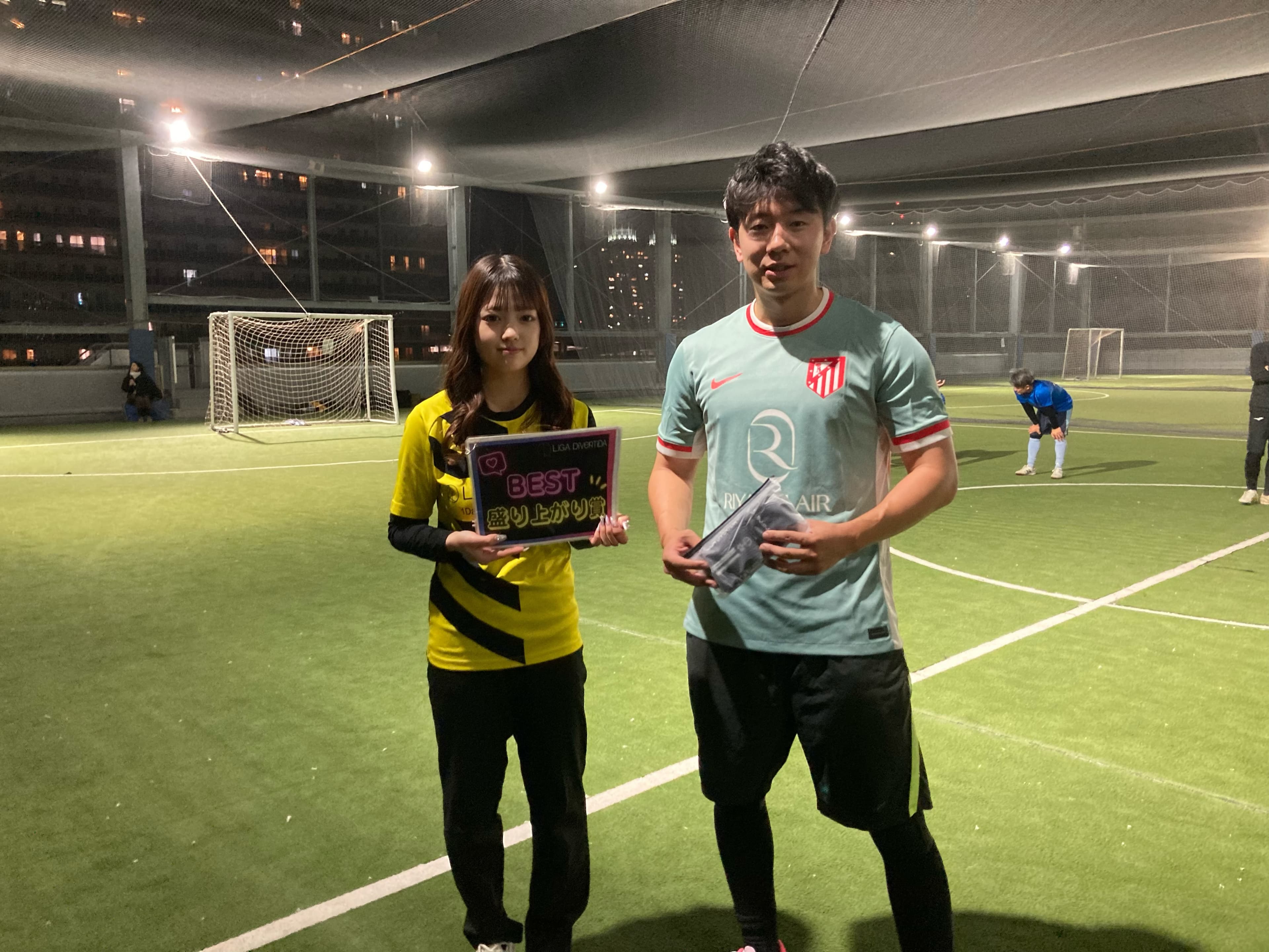 2025年11月29日 有明 BUDDYスポーツアリーナ 屋上人工芝コート フットサル 大会風景