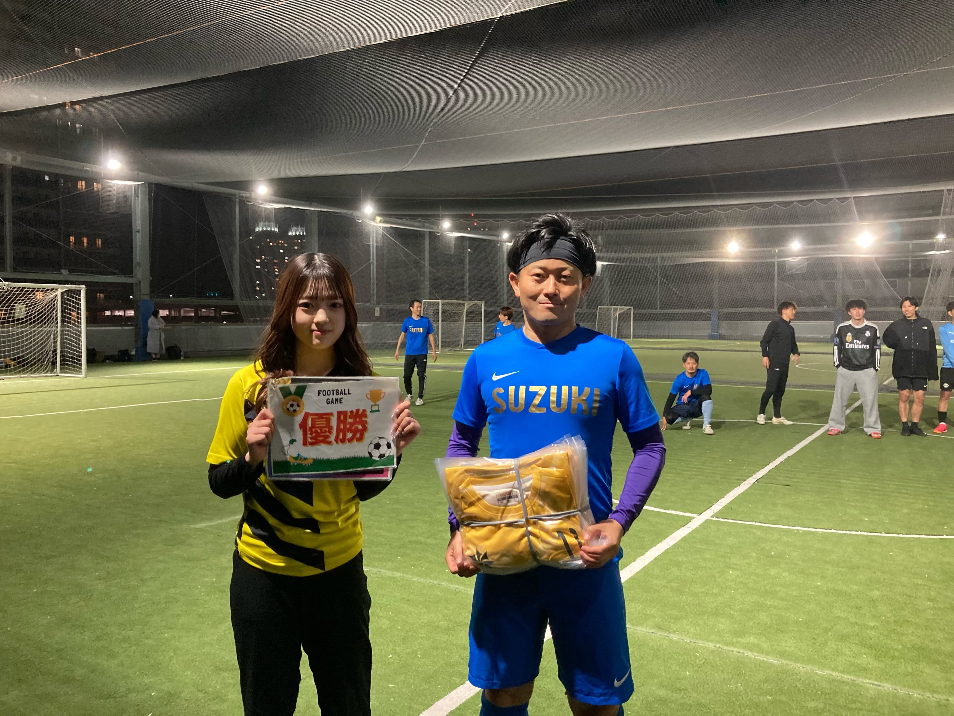 2025年11月29日 有明 BUDDYスポーツアリーナ 屋上人工芝コート フットサル 大会風景