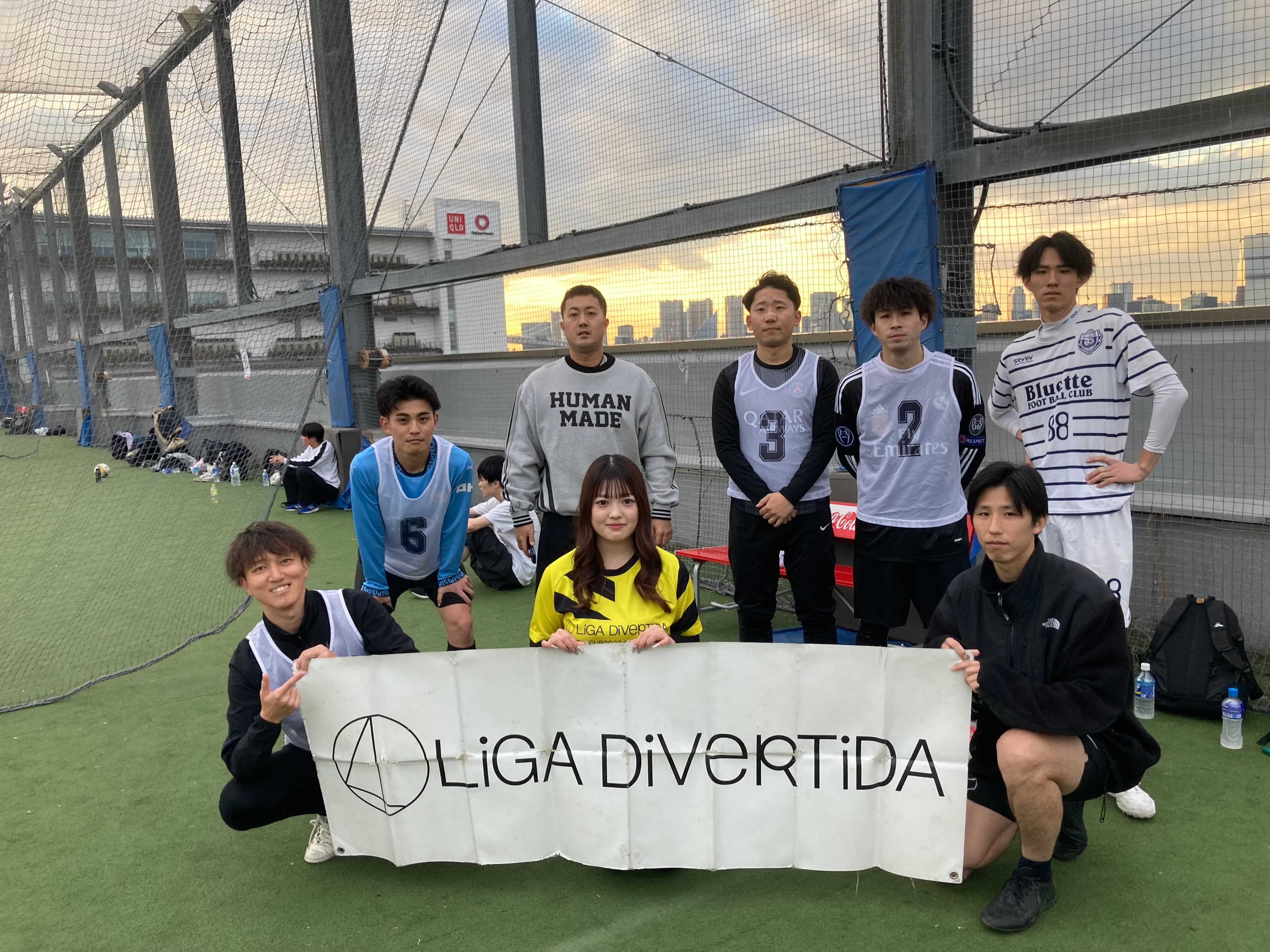チームメッシ - 2025年11月29日 有明 BUDDYスポーツアリーナ 屋上人工芝コート