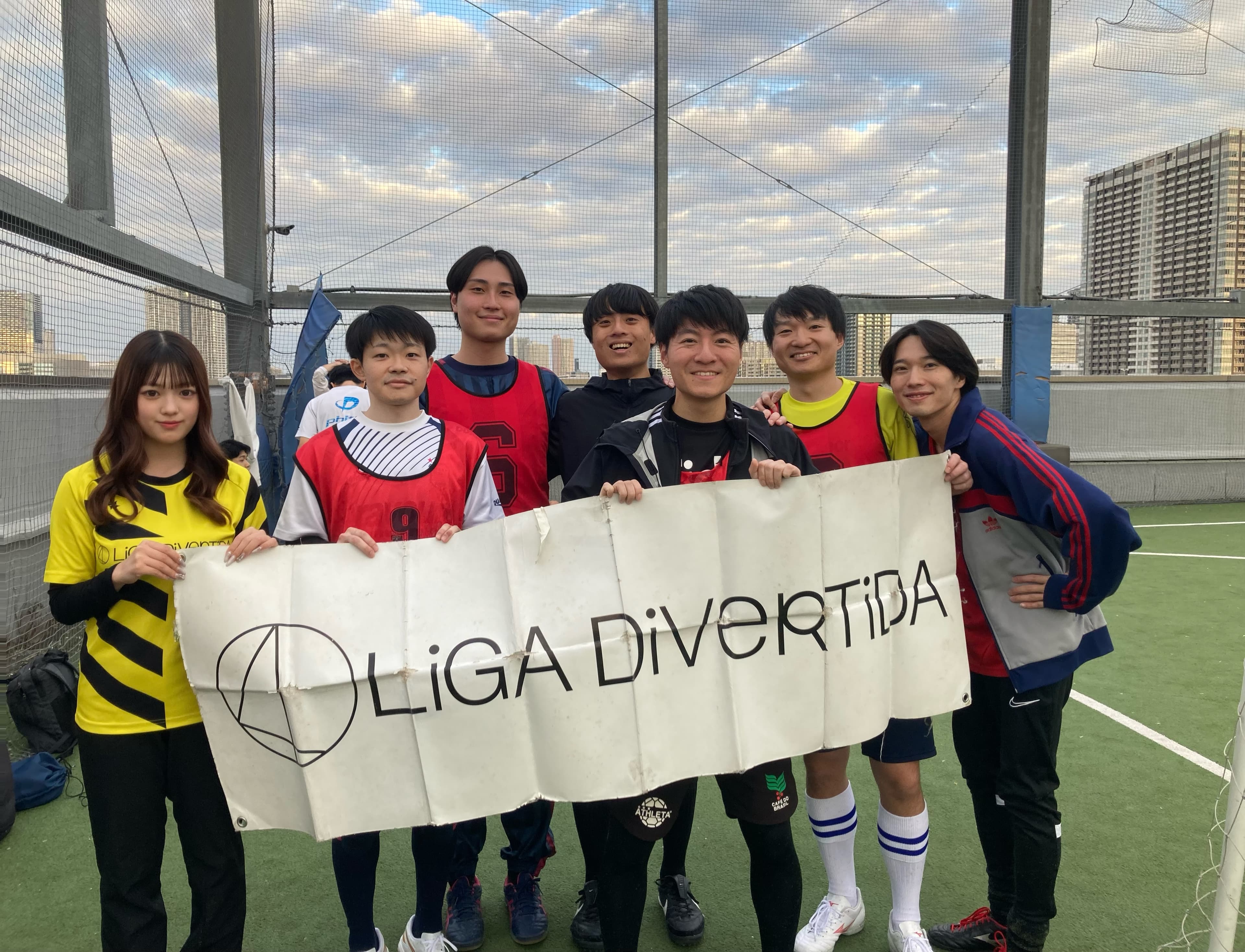 Team Olive - 2025年11月29日 有明 BUDDYスポーツアリーナ 屋上人工芝コート