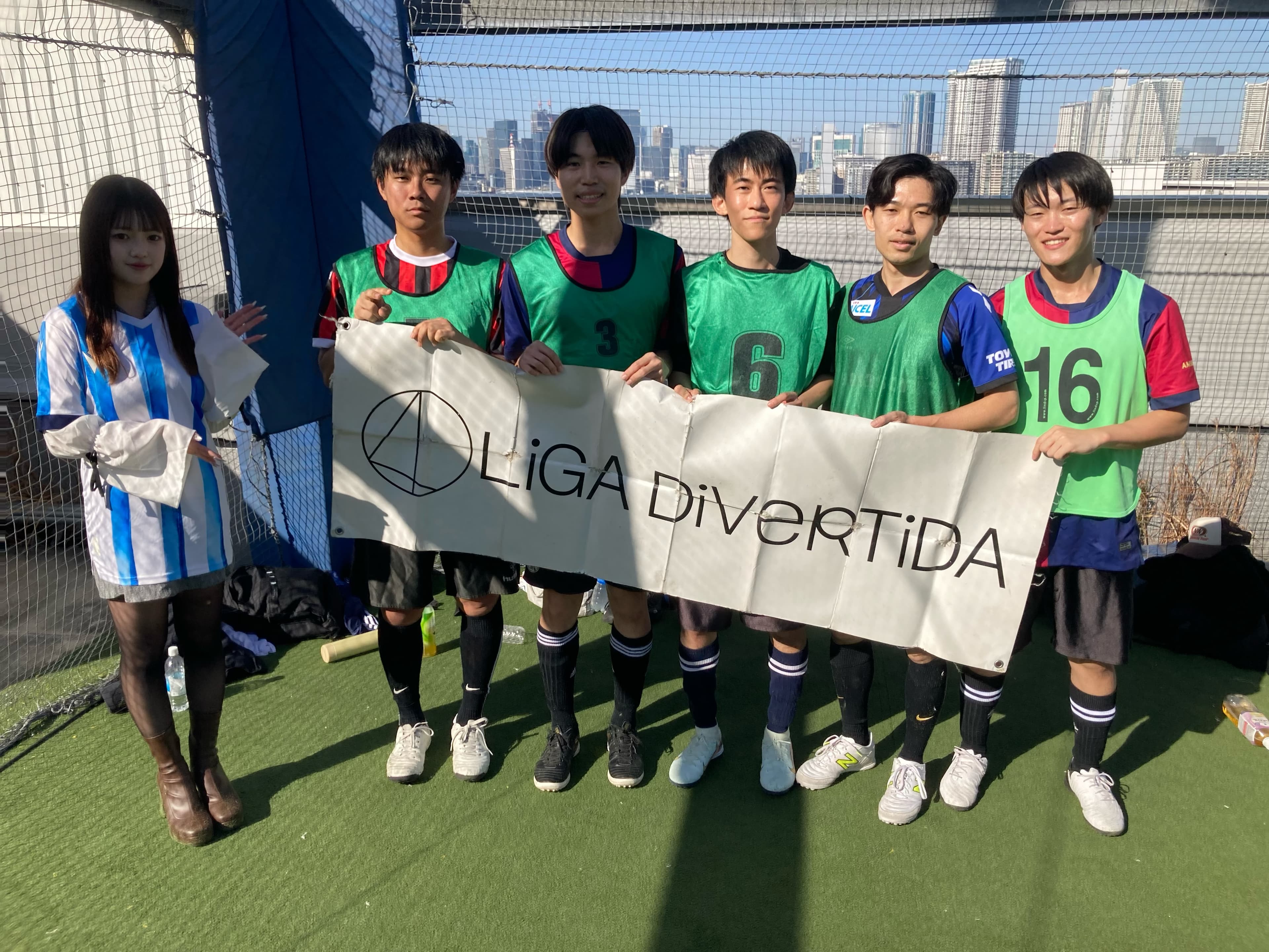 チームしこたま - 2025年11月30日 有明 BUDDYスポーツアリーナ 屋上人工芝コート
