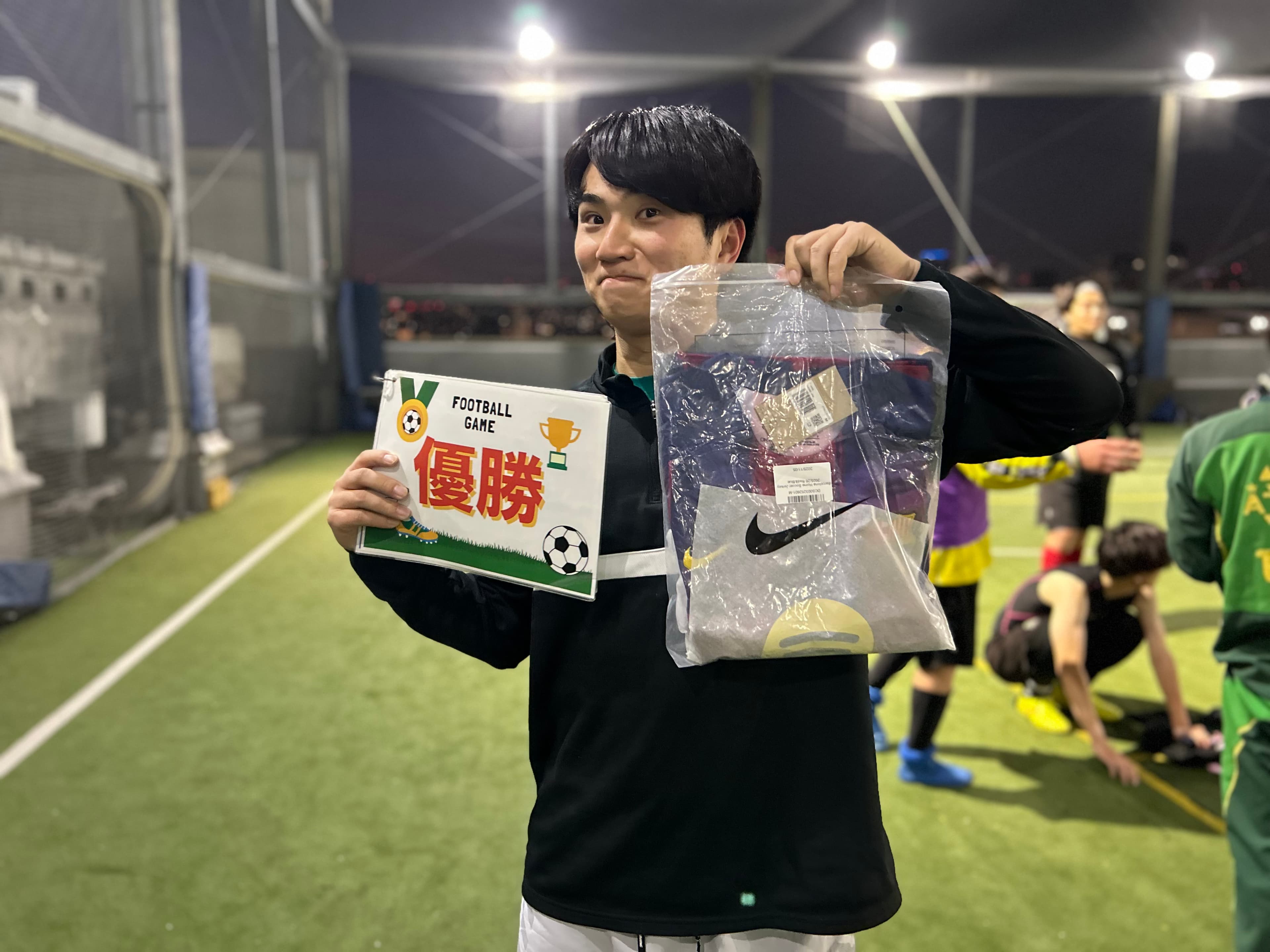 2025年11月30日 有明 BUDDYスポーツアリーナ 屋上人工芝コート フットサル 大会風景