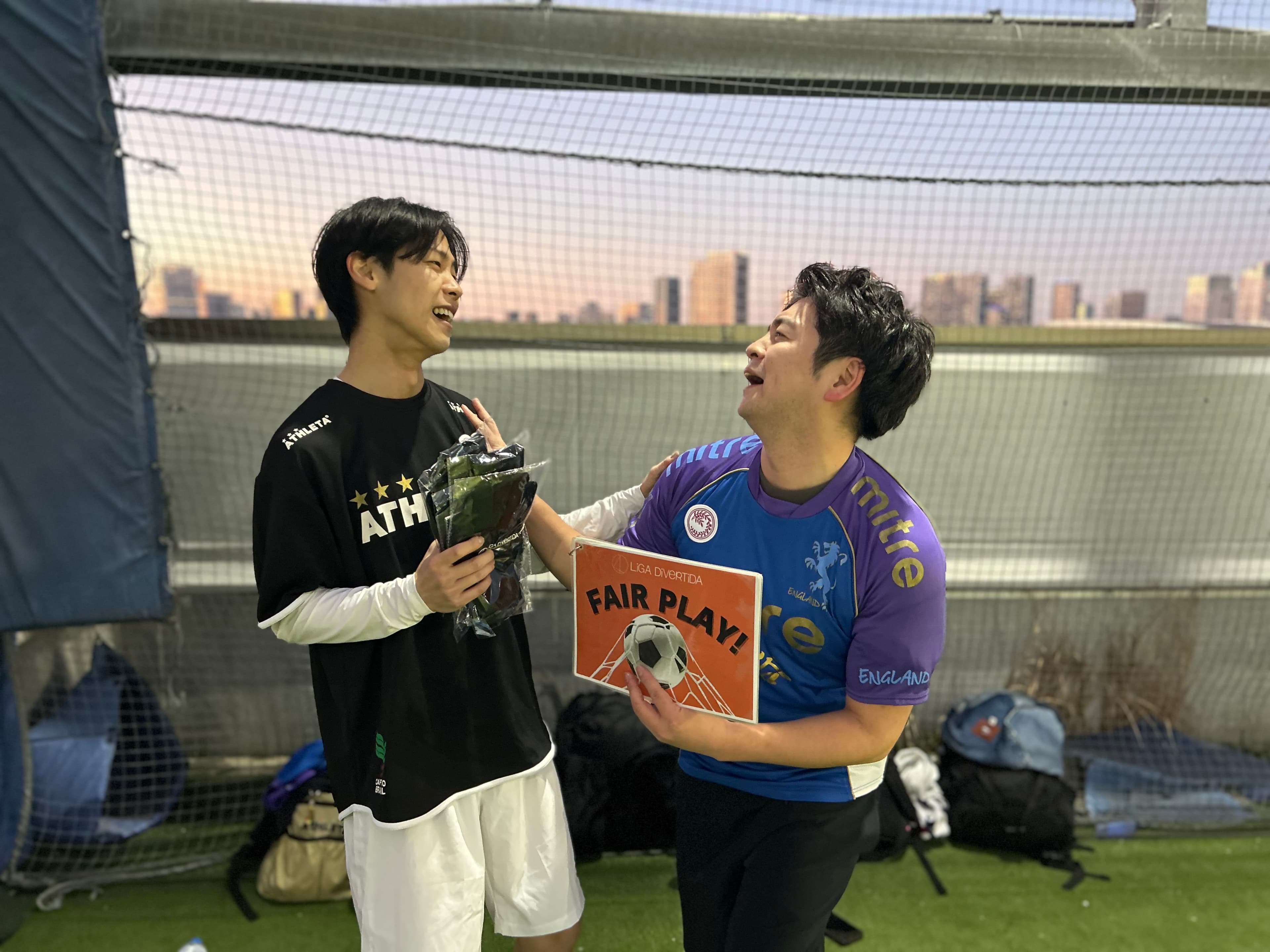 2025年11月30日 有明 BUDDYスポーツアリーナ 屋上人工芝コート フットサル 大会風景