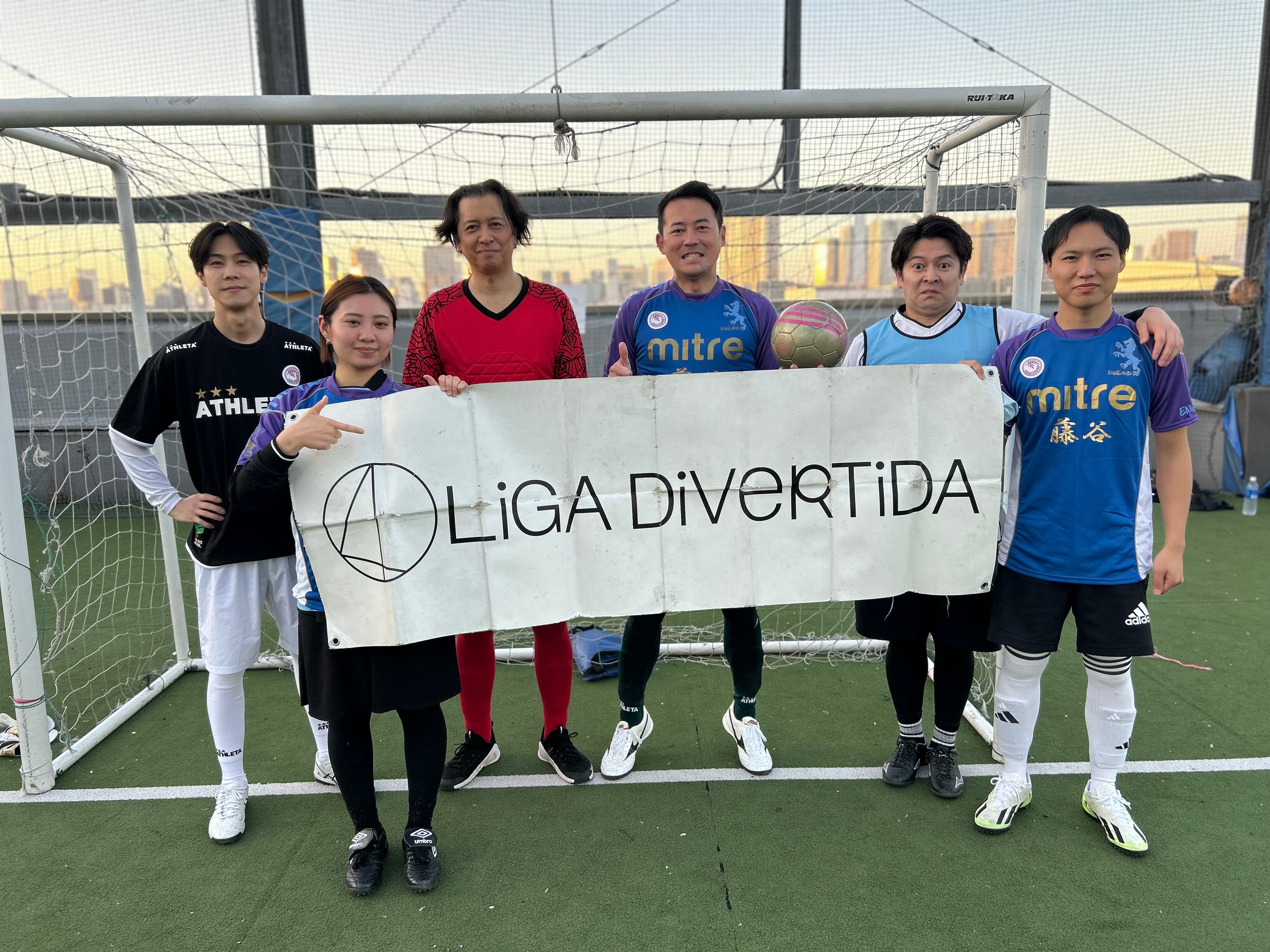 藤谷 - 2025年11月30日 有明 BUDDYスポーツアリーナ 屋上人工芝コート フットサル