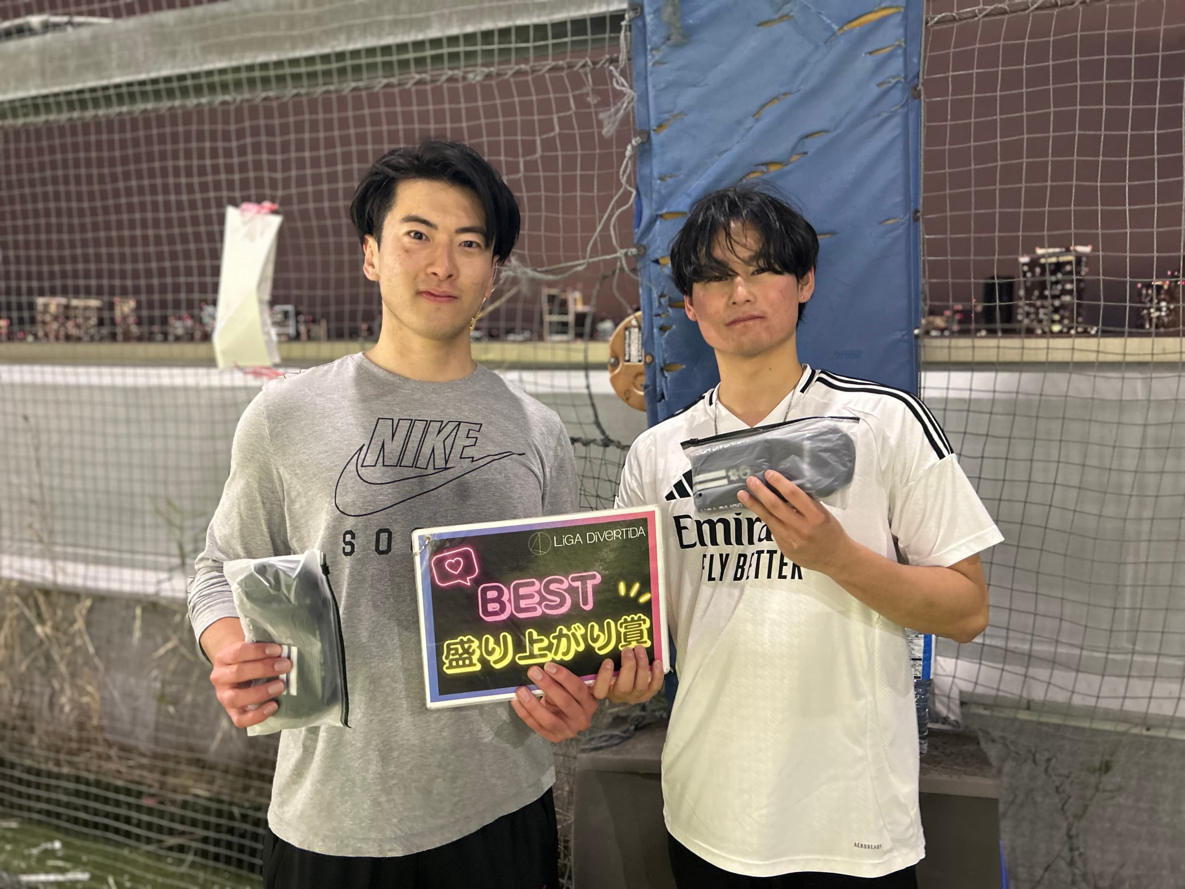 2025年12月3日 有明 BUDDYスポーツアリーナ 屋上人工芝コート フットサル 大会風景