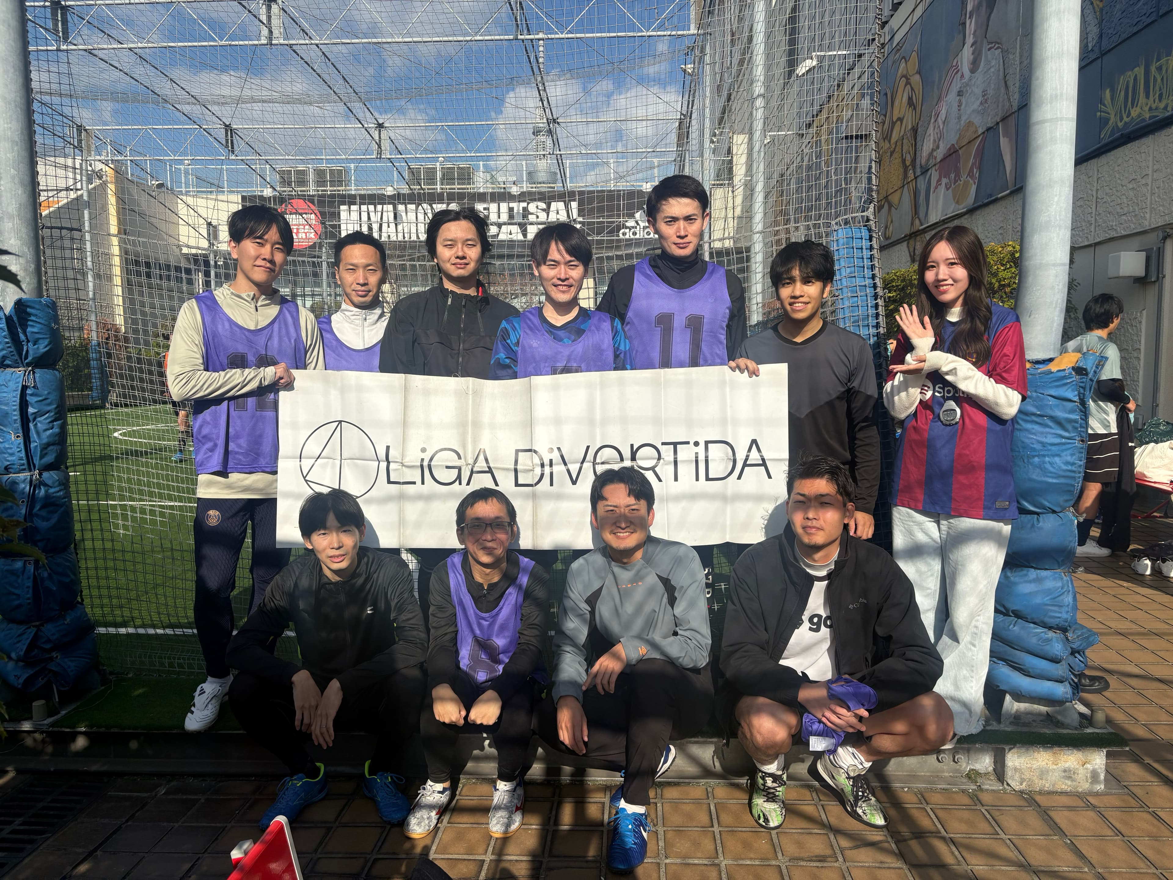 ゆるっと蹴球団 - 2025年12月6日 錦糸町 MIYAMOTO FUTSAL PARK マルイ フットサル