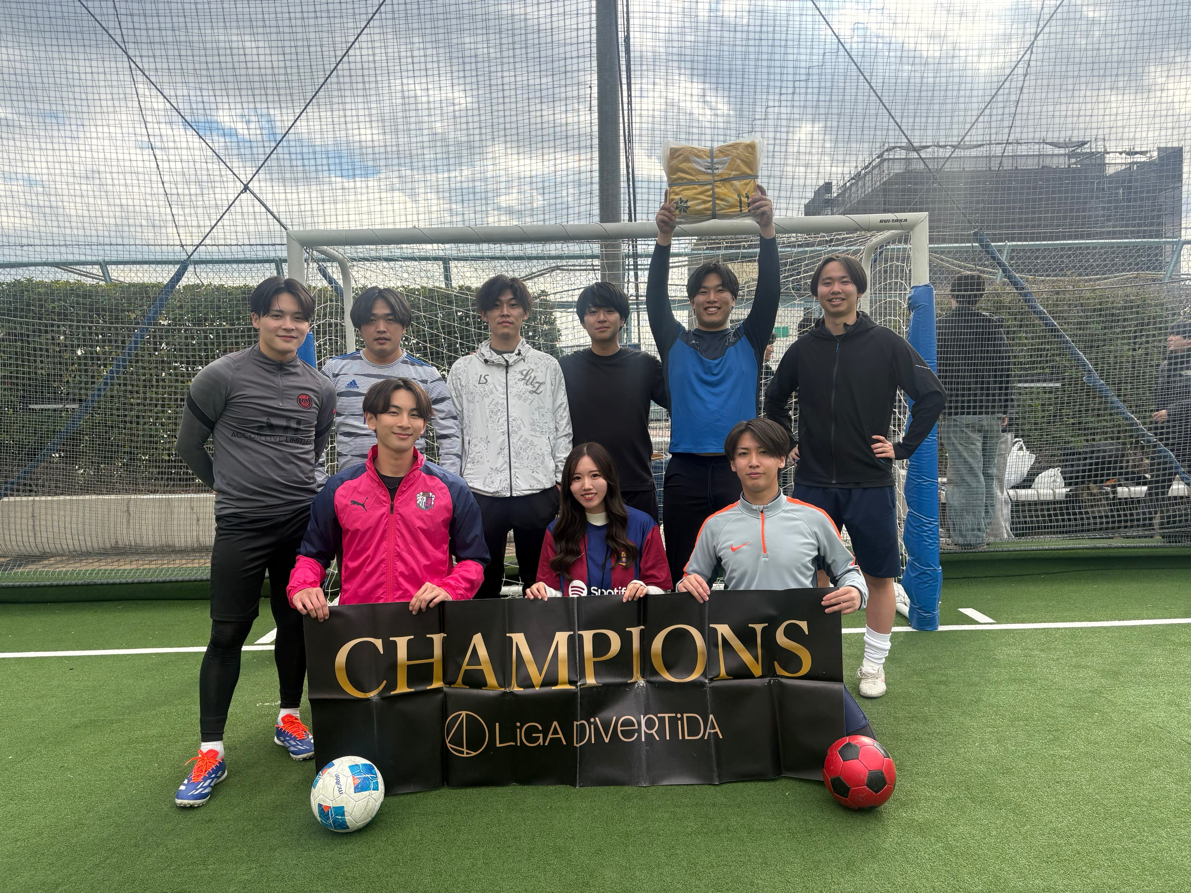 2025年12月6日 錦糸町 MIYAMOTO FUTSAL PARK マルイ フットサル 表彰