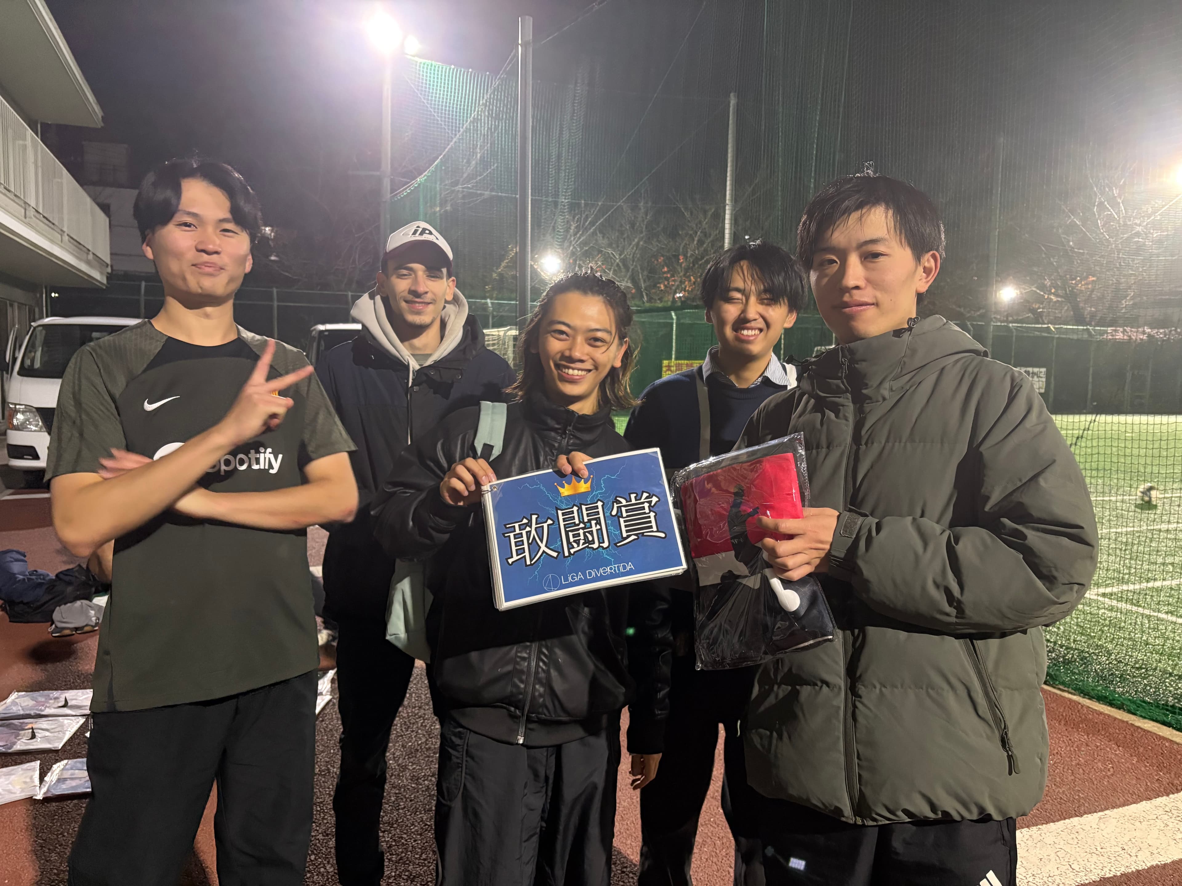 2025年12月6日 K-Field千鳥町 ソサイチ(6人制) 大会風景