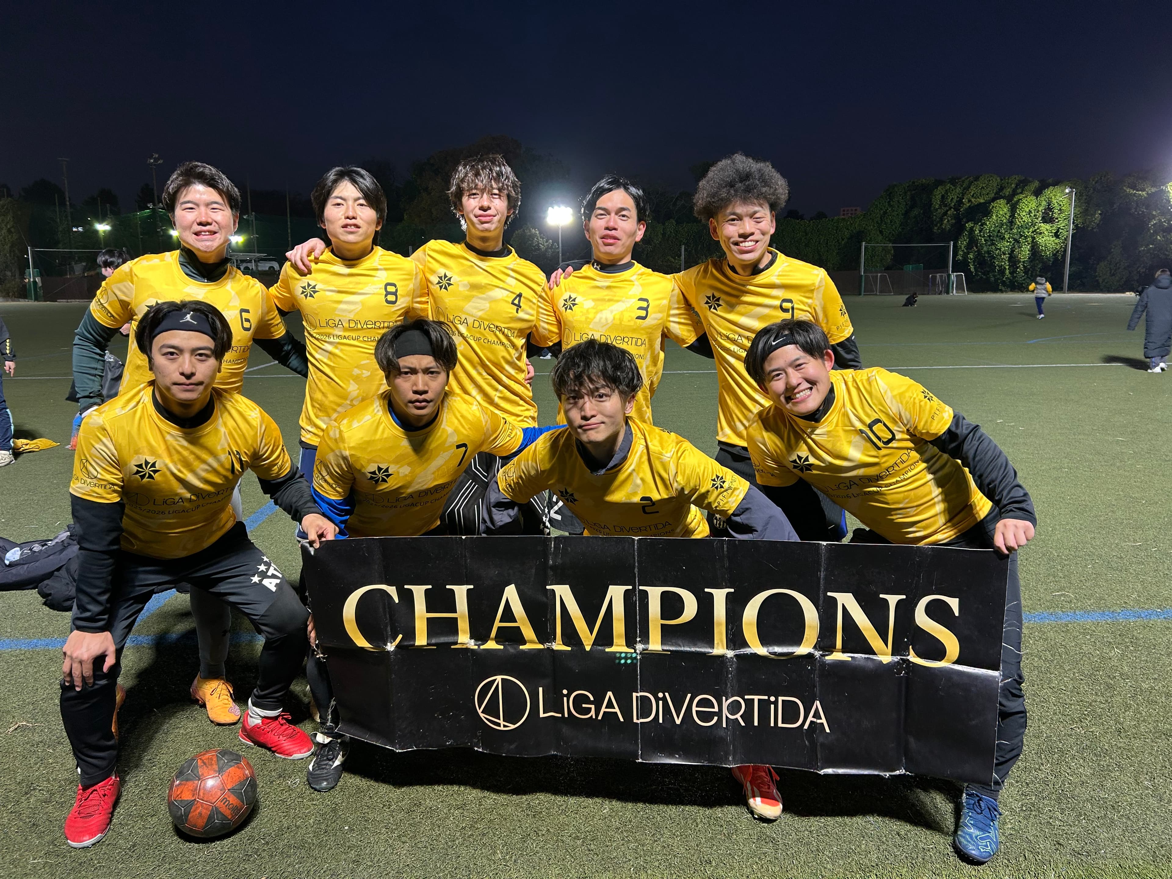 2025年12月6日 横浜FC東戸塚フットボールパーク ソサイチ(8人制) 表彰