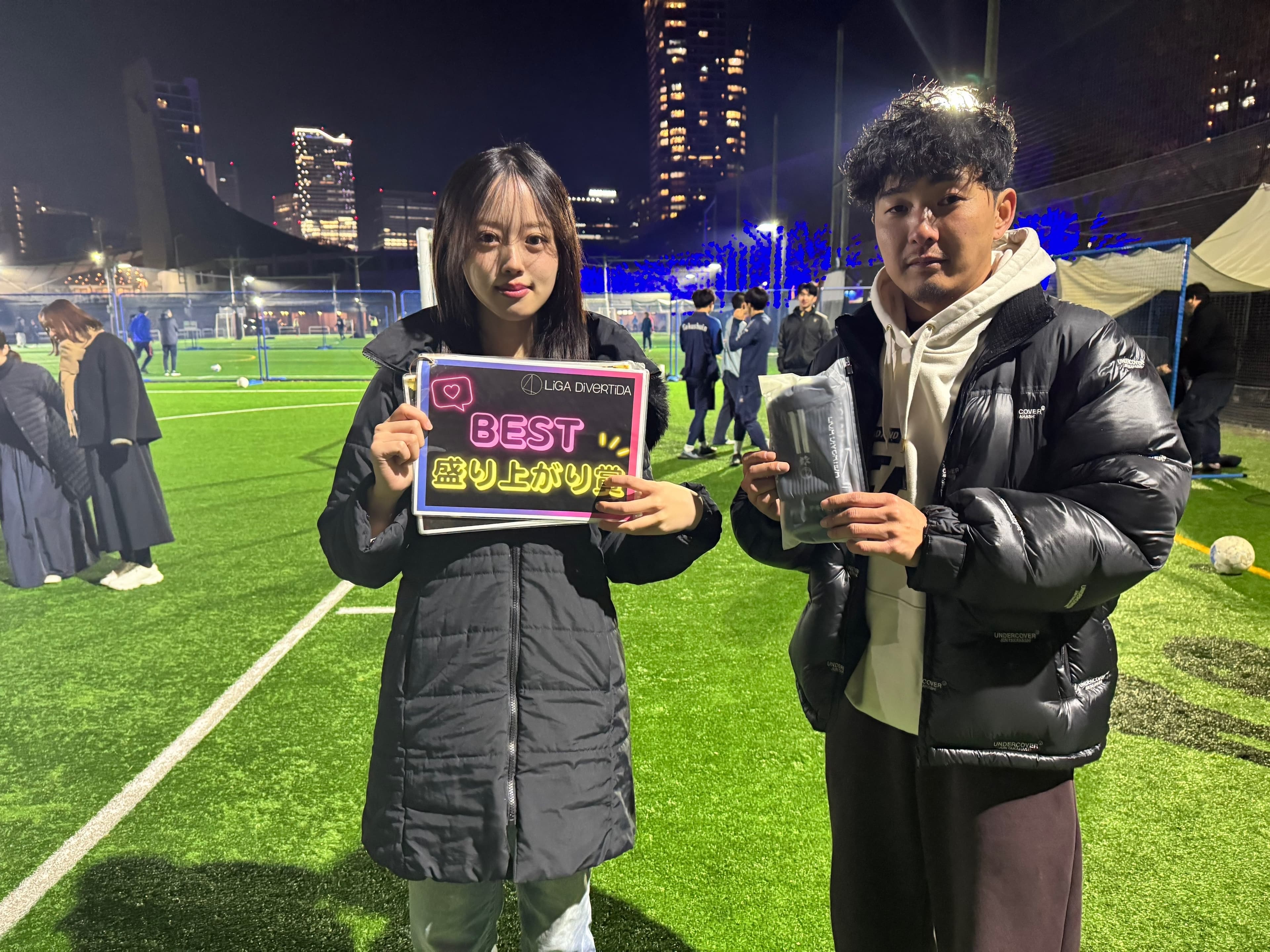 2025年12月7日 原宿 国立代々木競技場 フットサルコート フットサル 大会風景